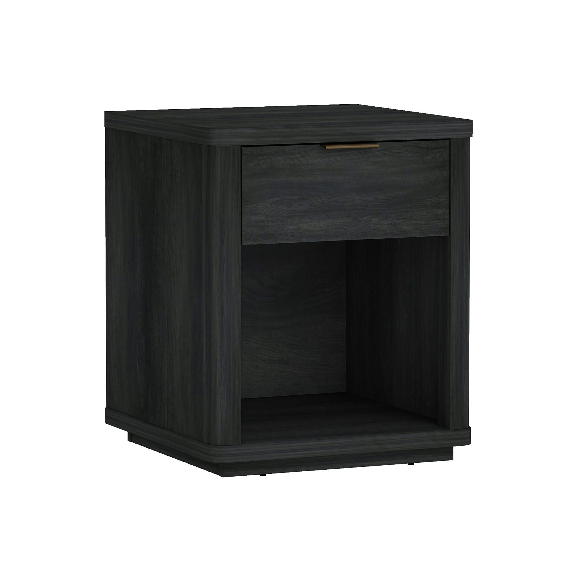 Evelyn - Nightstand With 1 Drawer And Open Shelf