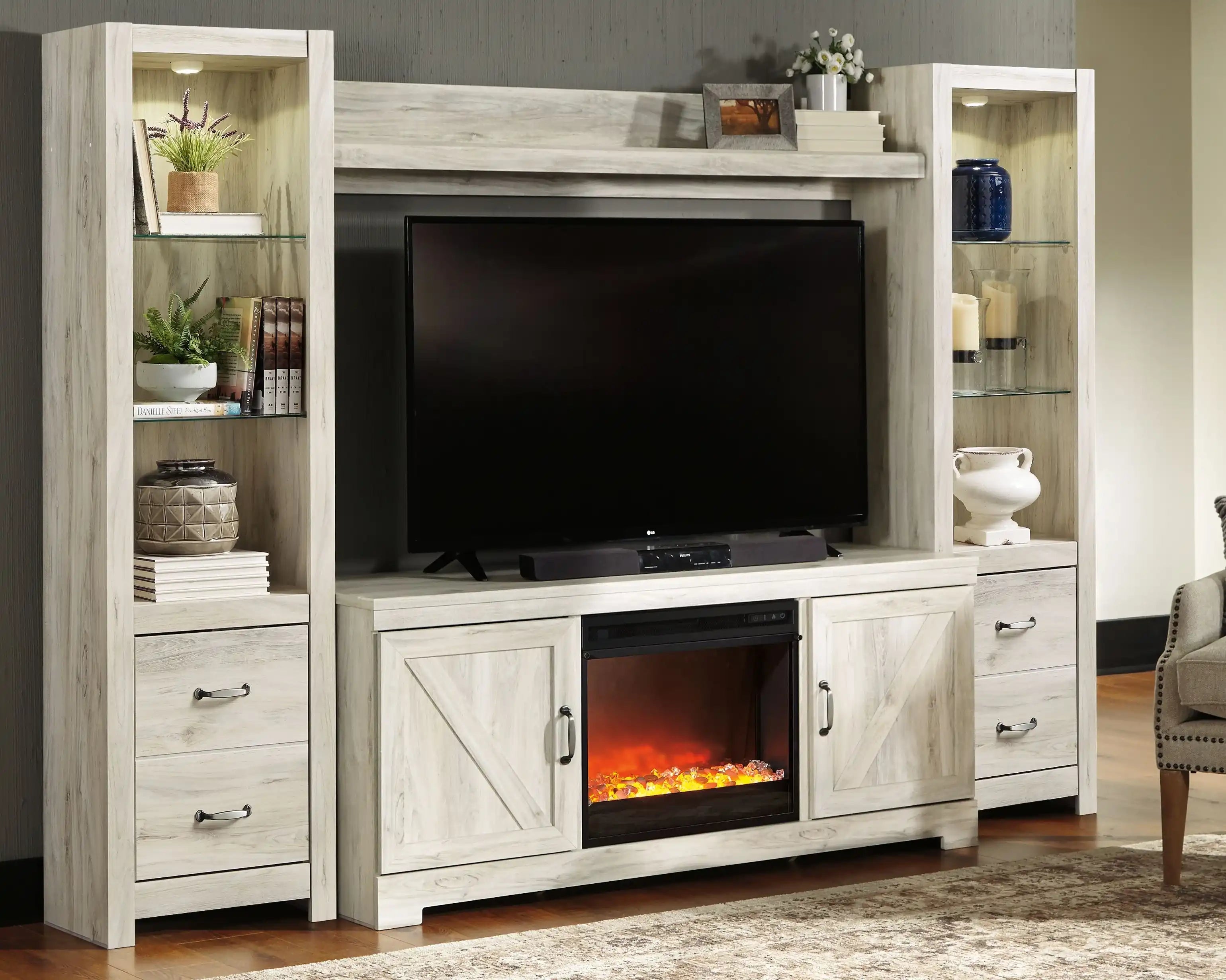 Bellaby - Entertainment Center - Best Buy Furniture