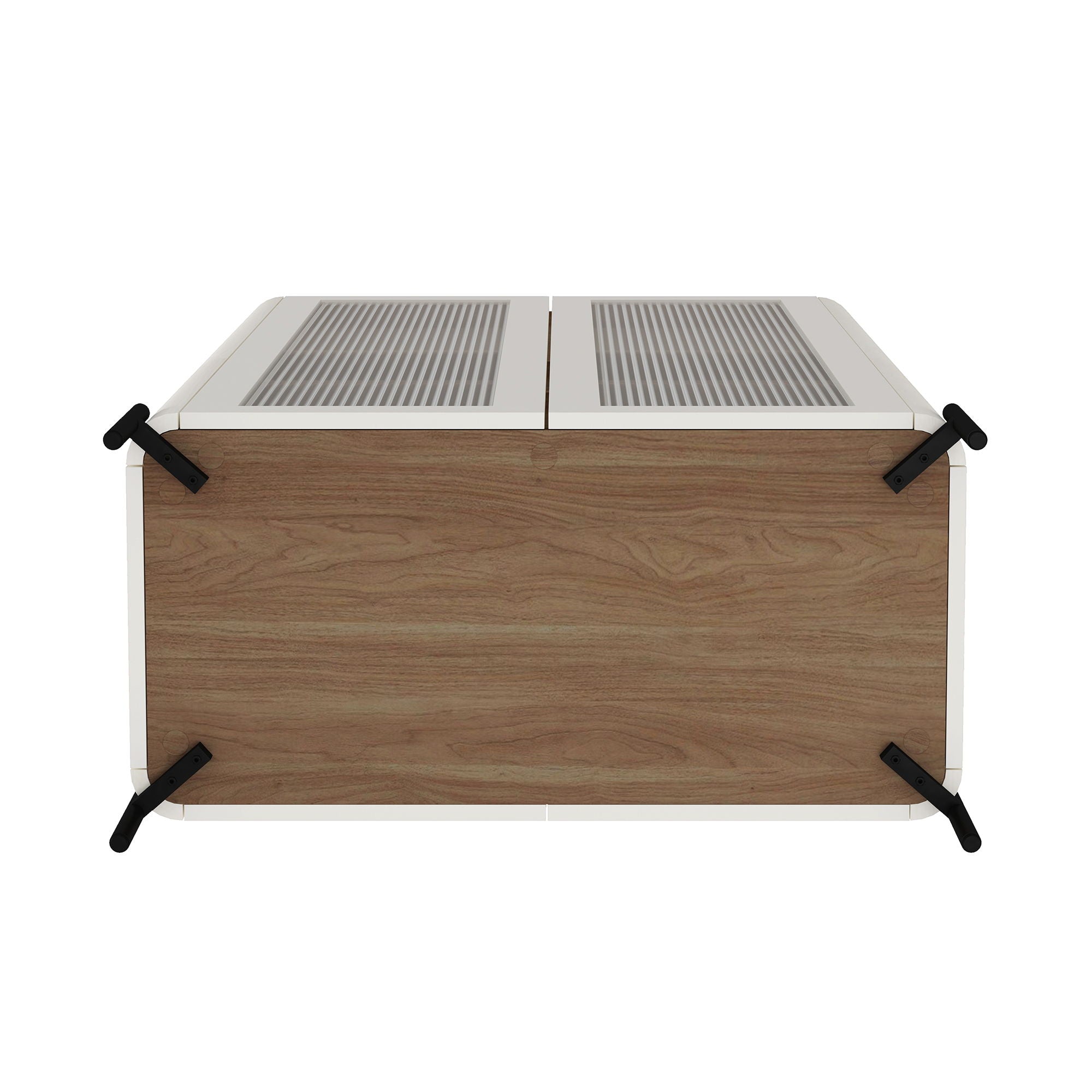 Abbey - Bookcase Cabinet With 4 Adjustable Shelves