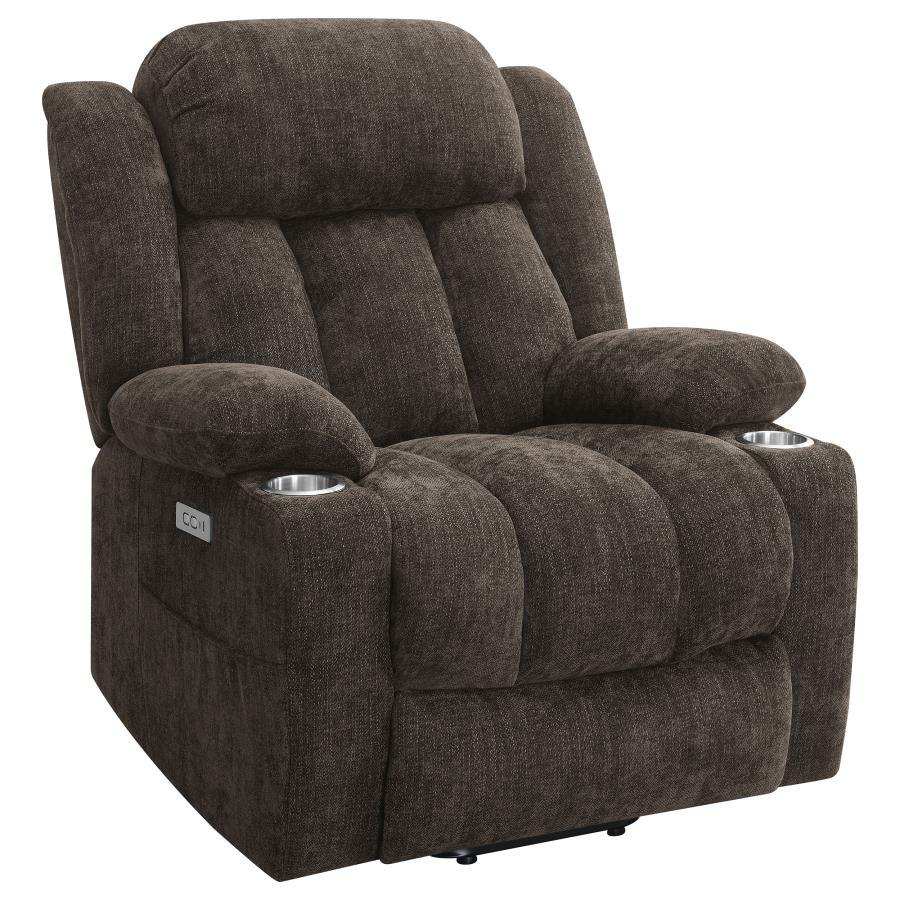 Houston - Upholstered Power Lift Recliner Chair - Best Buy Furniture