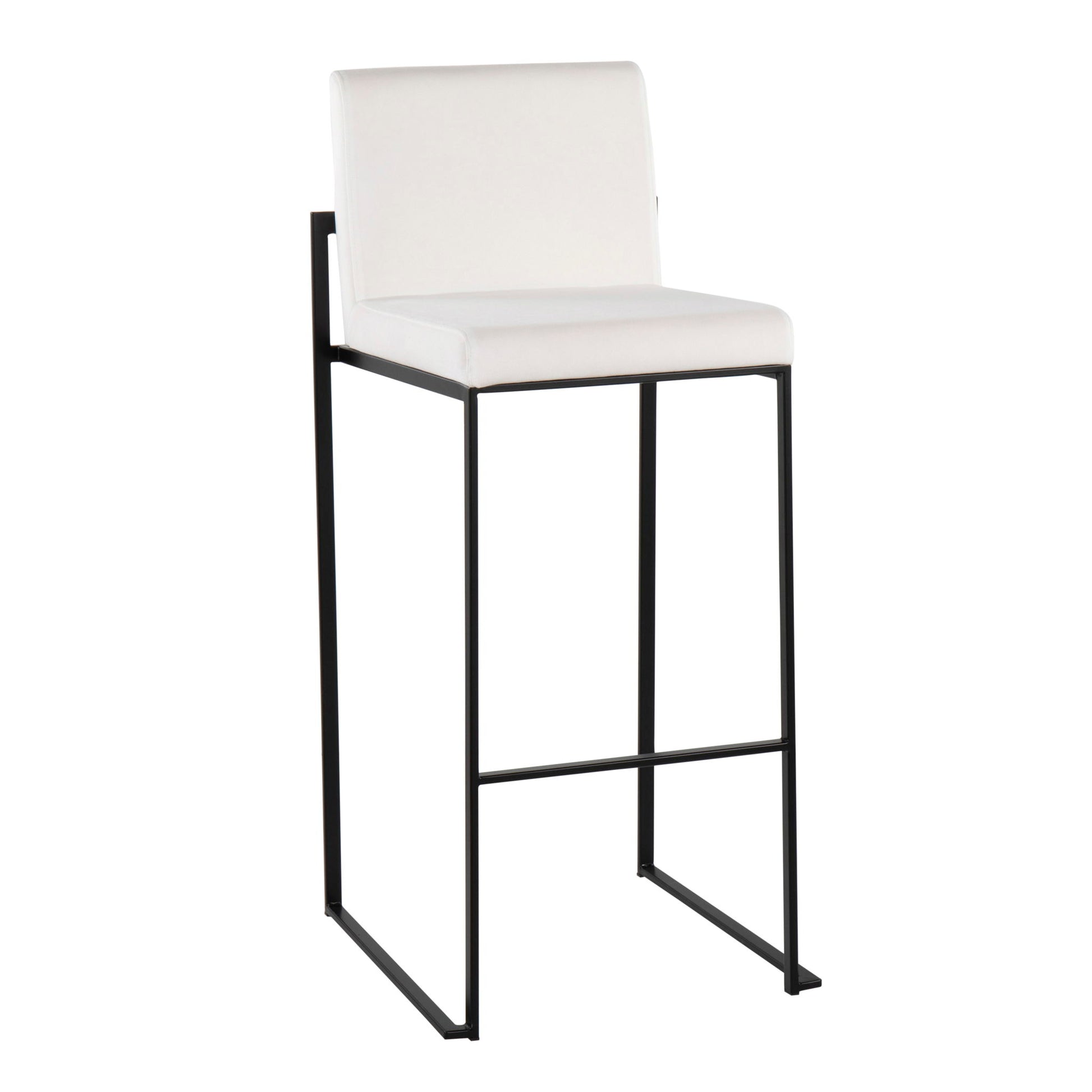 Fuji - Contemporary High Back Barstool Elegant Design - Best Buy Furniture