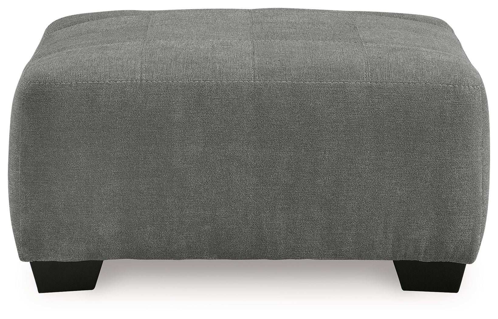 Birkdale Court - Oversized Accent Ottoman - Gray - Best Buy Furniture