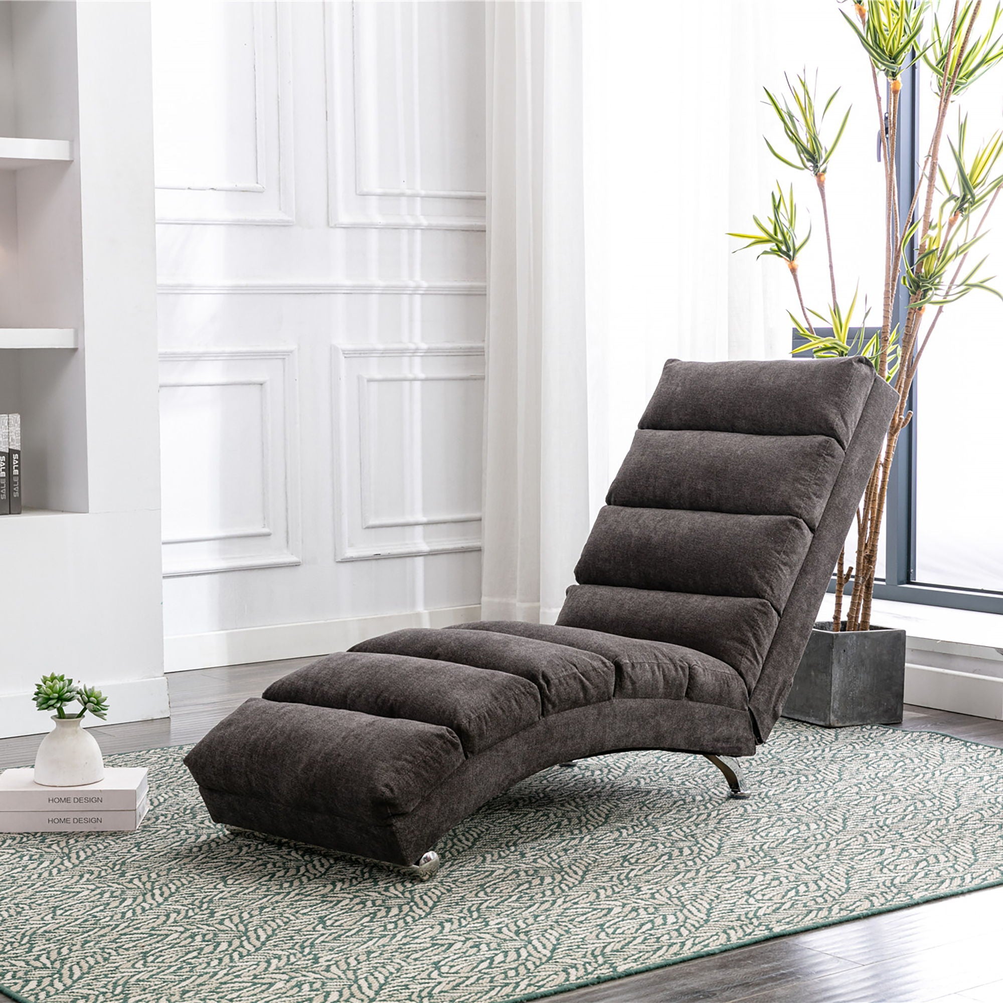Massage Chaise Lounge Indoor With Remote Control, Ergonomic Electric Massage Lounger - Best Buy Furniture