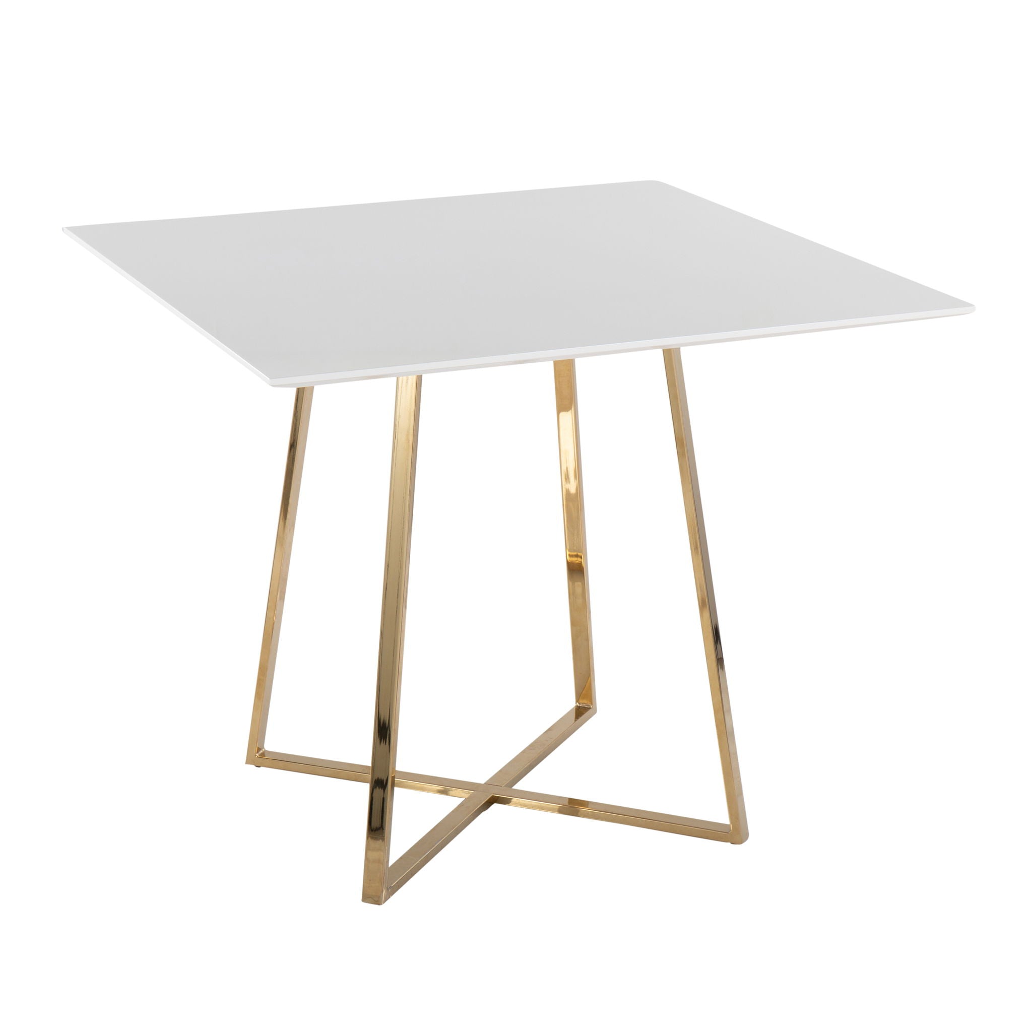 Cosmo - Contemporary Glam Square Dining Table - Best Buy Furniture