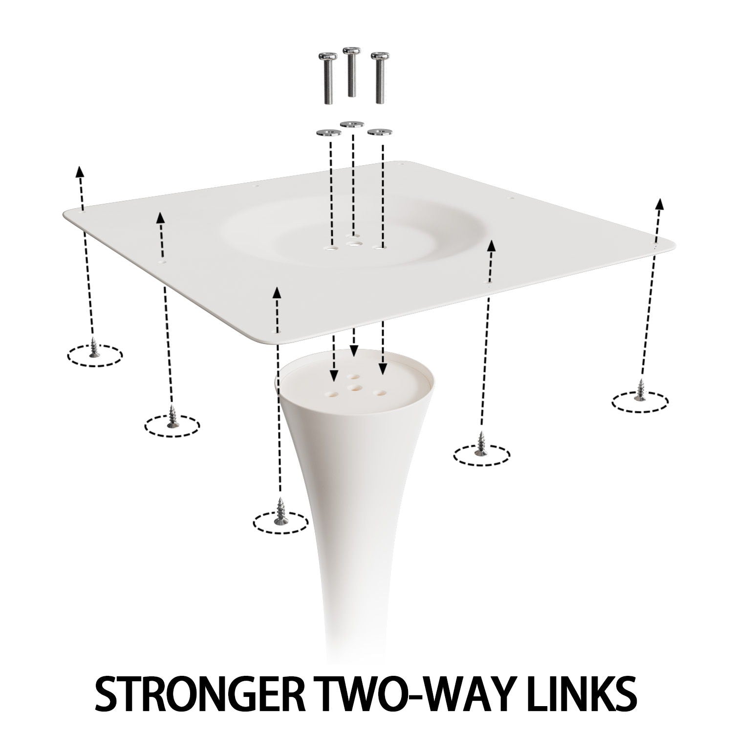 Mid-Century Round Dining Table With Pedestal Base For 2 - 4 People - Best Buy Furniture