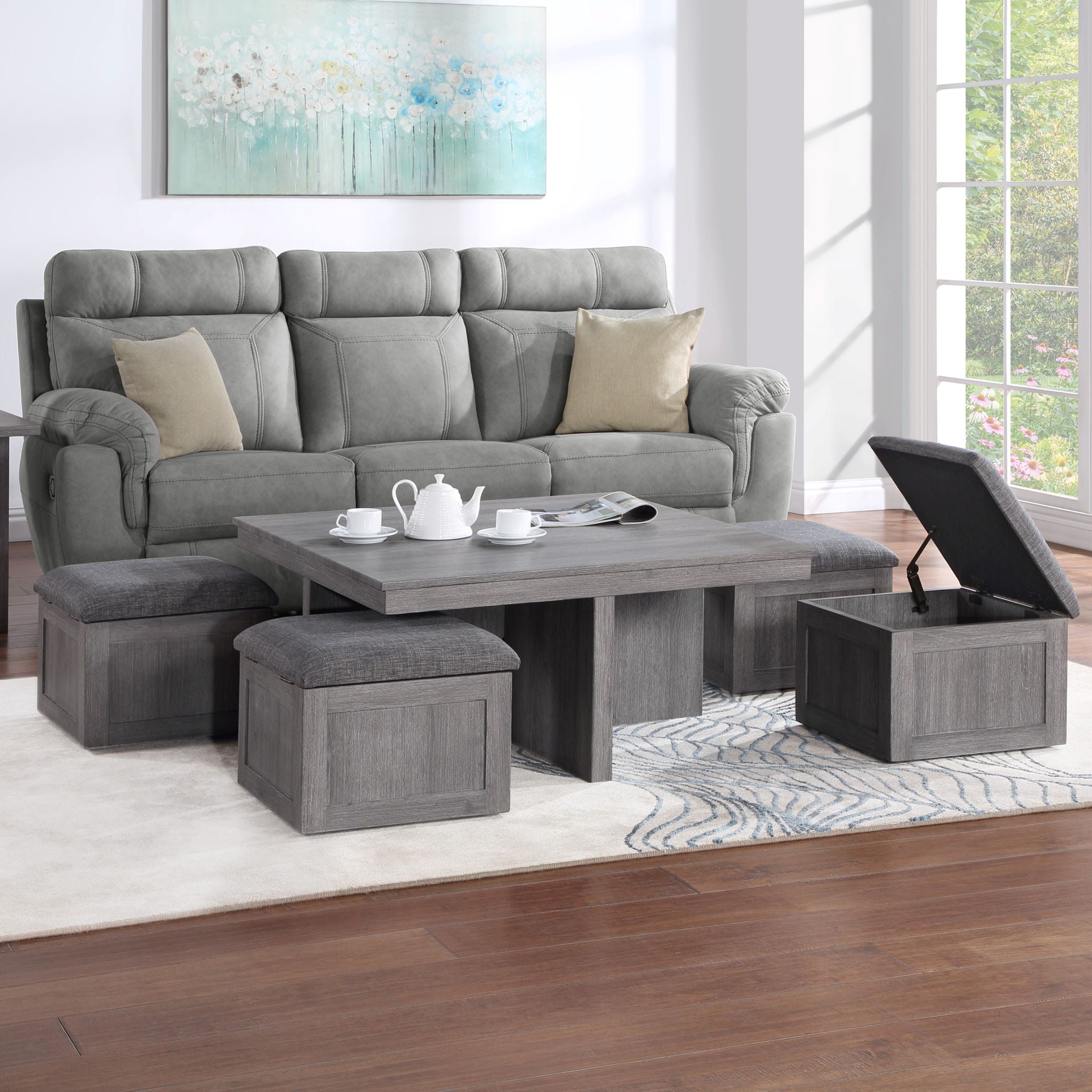 Moseberg - Coffee Table Set - Best Buy Furniture