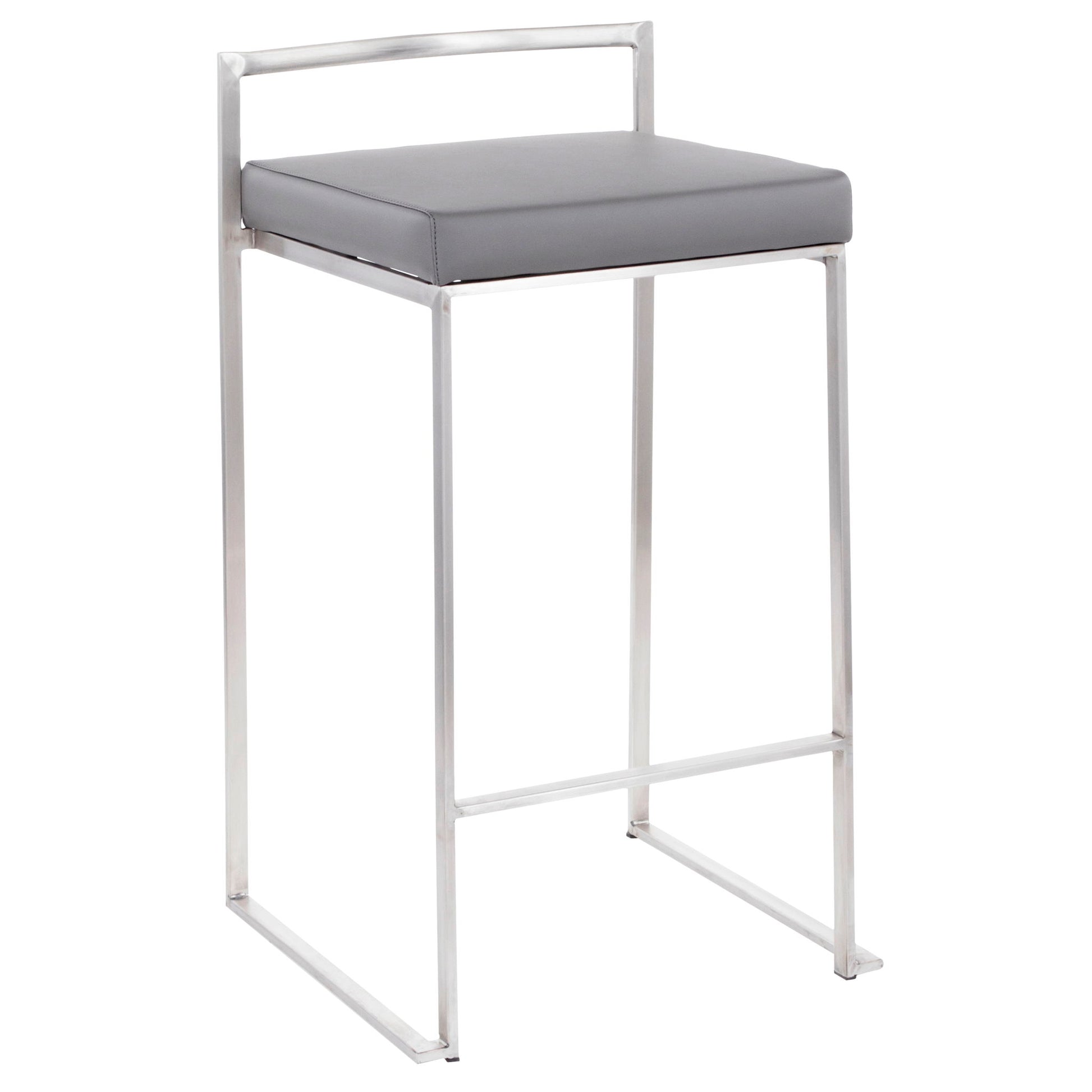 Fuji - Elegant Design Contemporary Stackable Counter Stool - Best Buy Furniture