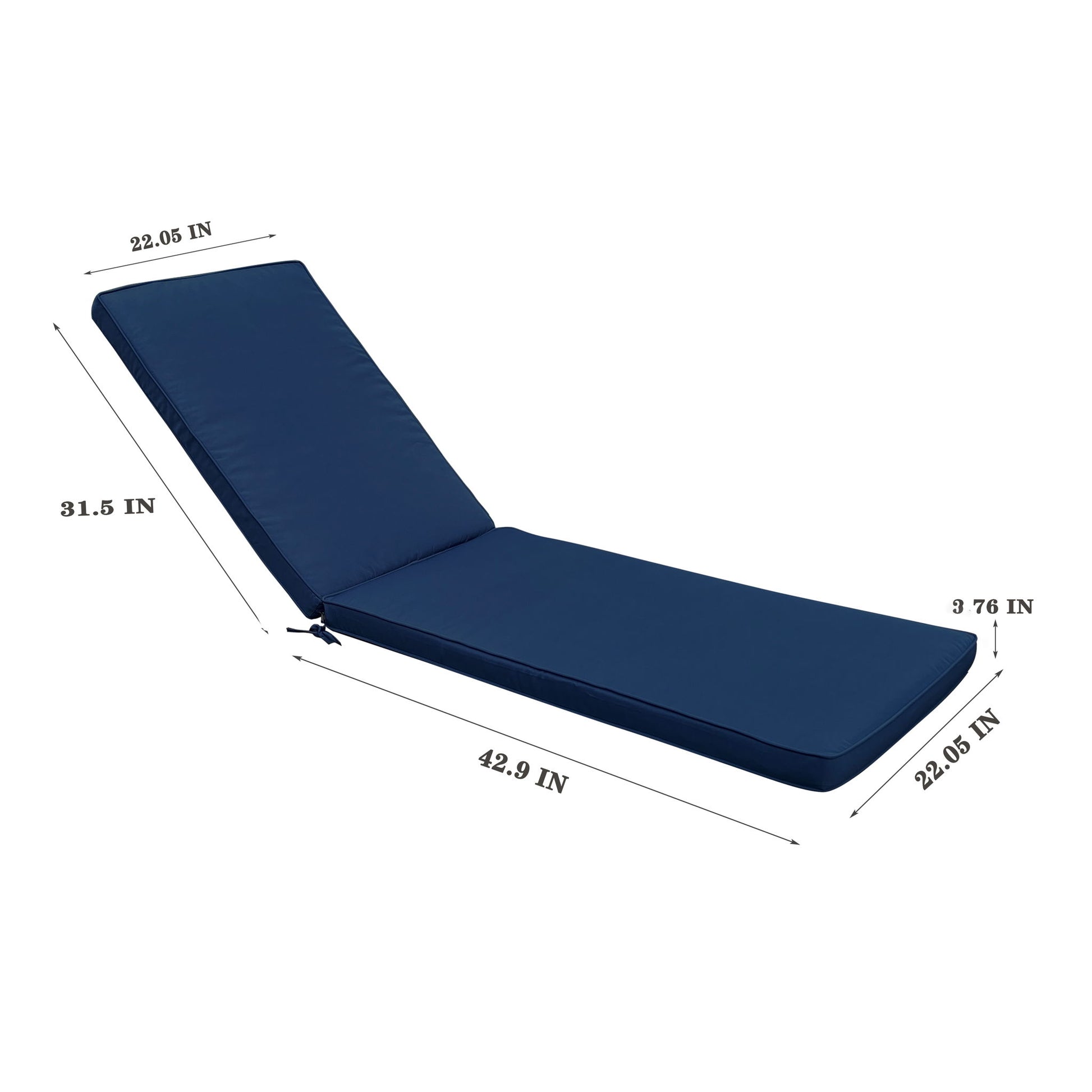 Outdoor Lounge Chair Cushion Replacement Patio Funiture Seat Cushion Chaise - Best Buy Furniture