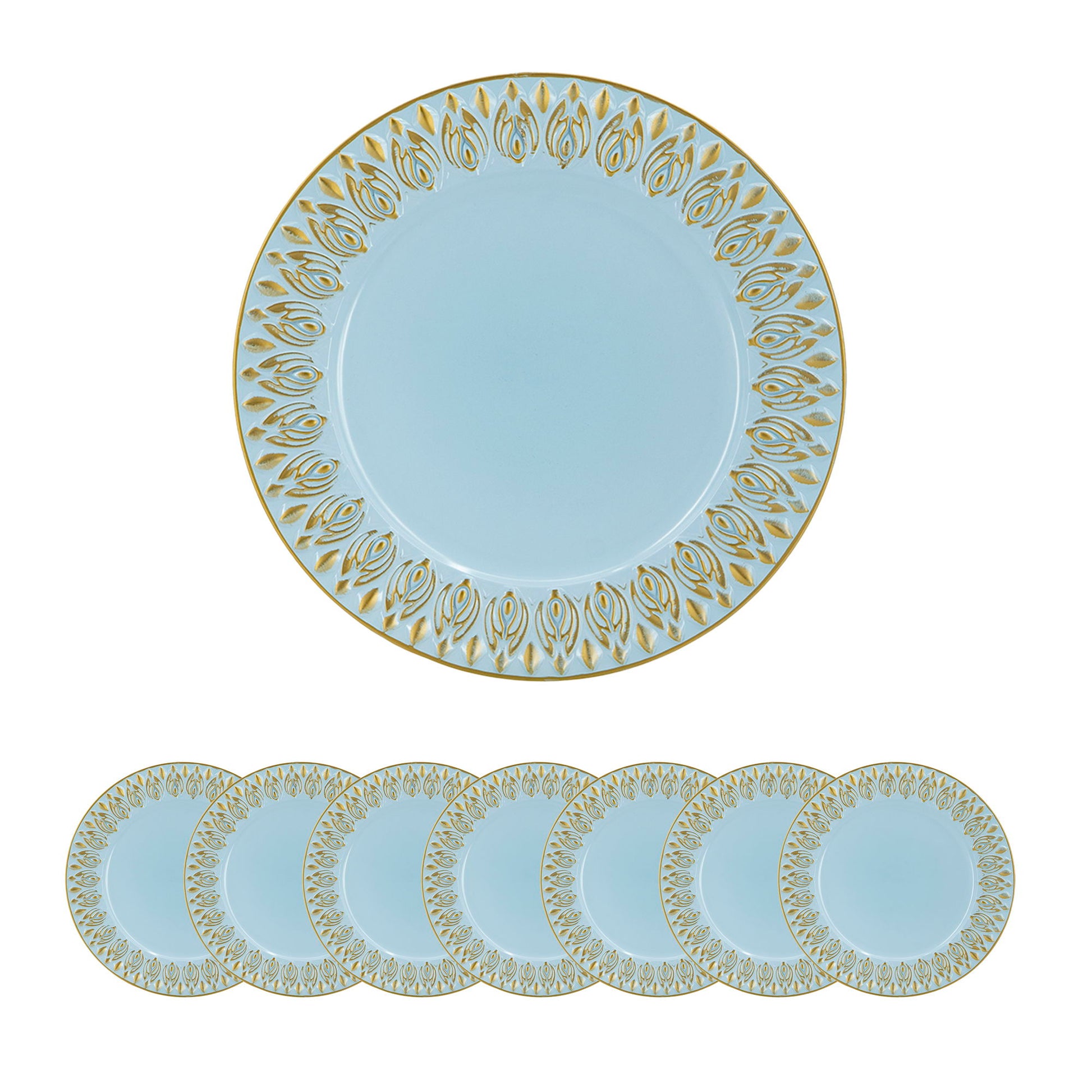 Elegant Plastic Charger Plate (Set of 8) - Best Buy Furniture