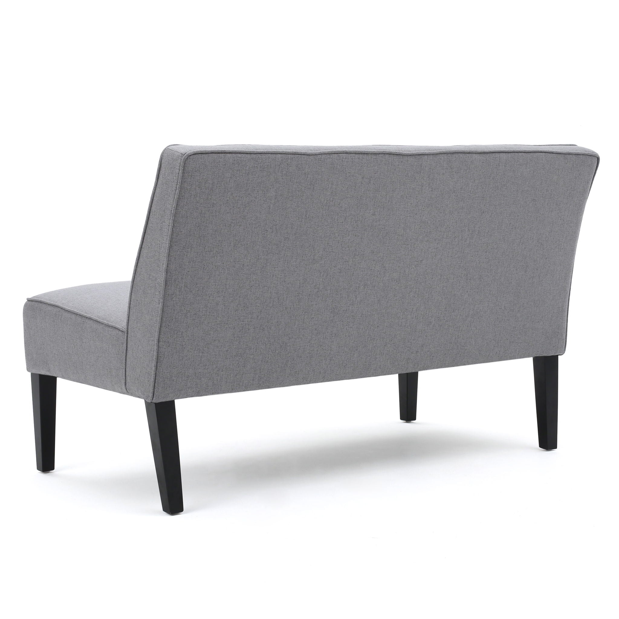 Contemporary Loveseat With Upholstered Fabric And Birch Wood Legs - Best Buy Furniture
