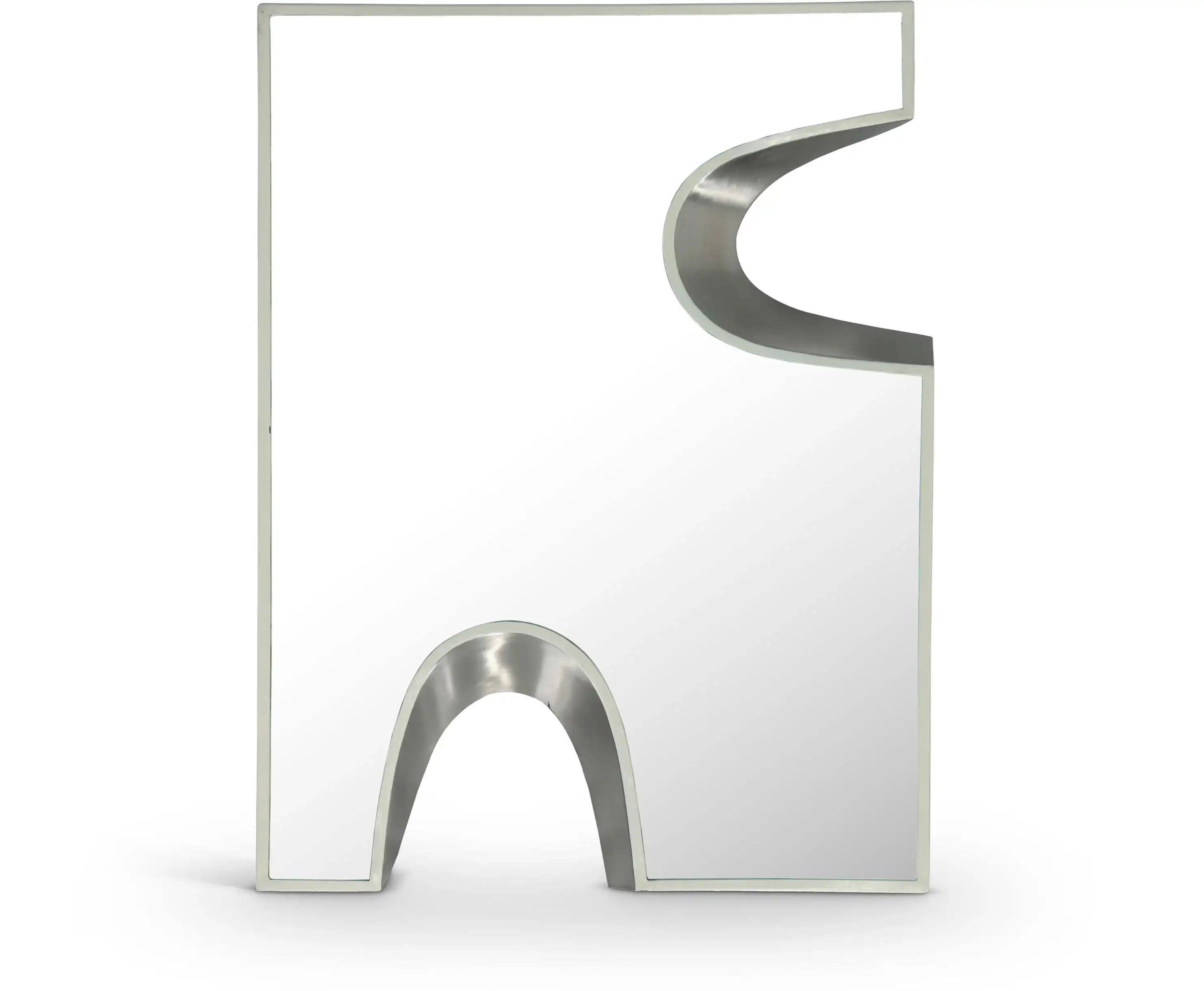 Soleil - Mirror With Silver Accent - Best Buy Furniture