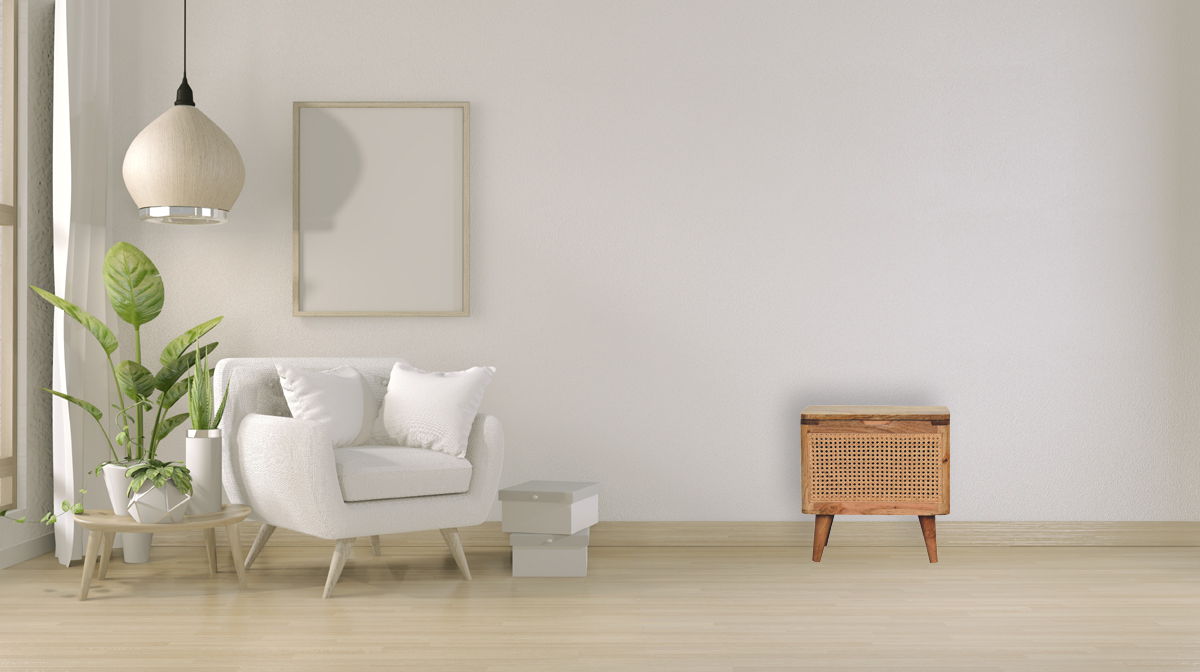 Larissa - Lid Up Storage Stool - Oak - Best Buy Furniture