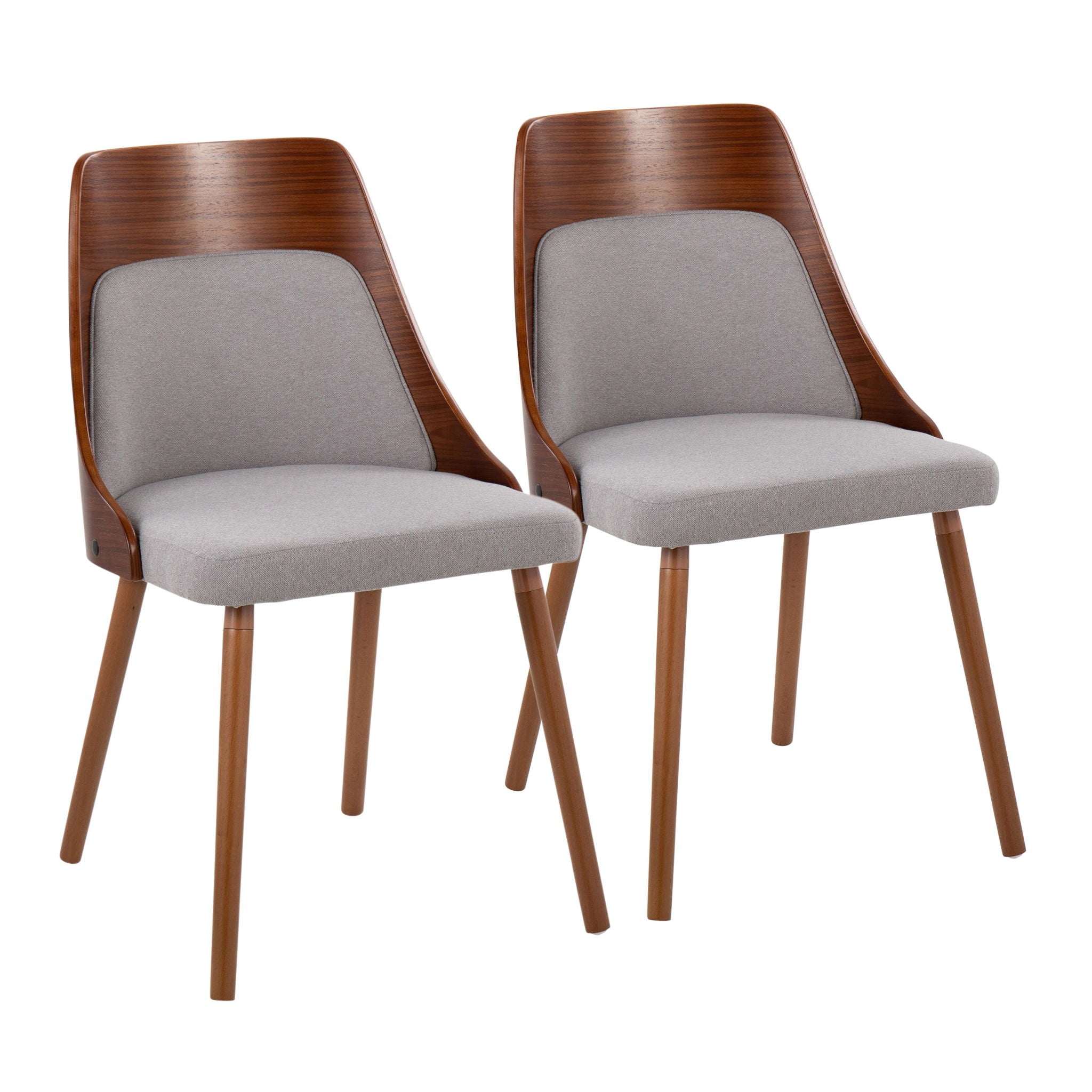 Anabelle - Mid-Century Modern Chair (Set of 2) - Best Buy Furniture