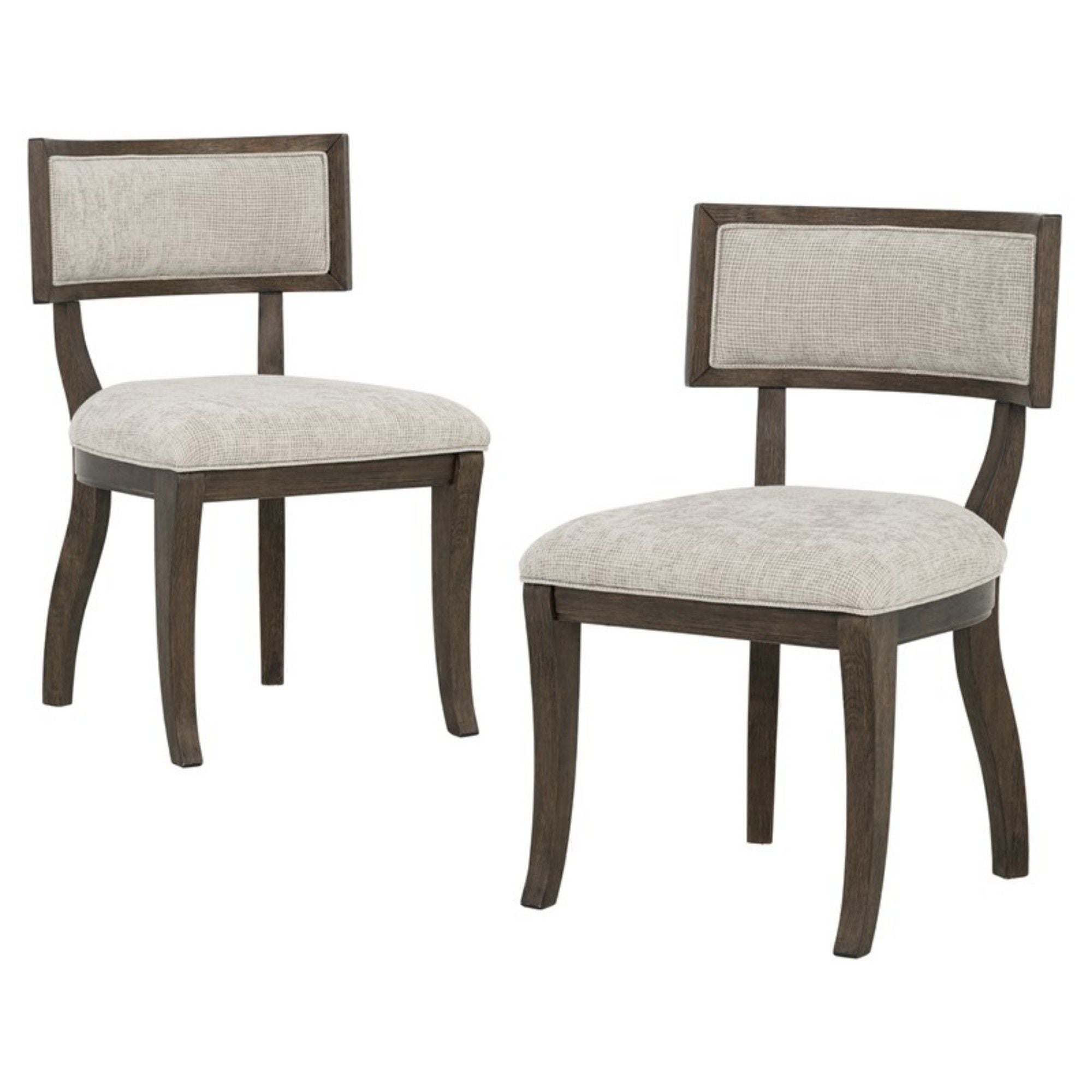 Marie - Upholstered Dining Chair (Set of 2) - Beige - Best Buy Furniture