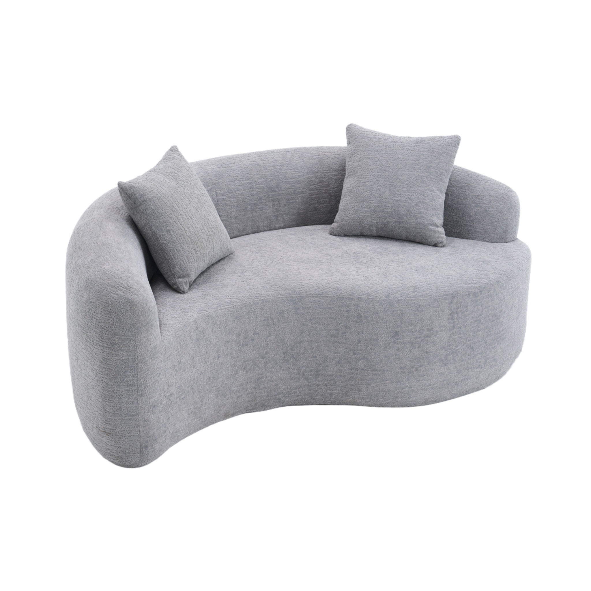 Tai Chi - Curved Dual Depth Loveseat - Best Buy Furniture