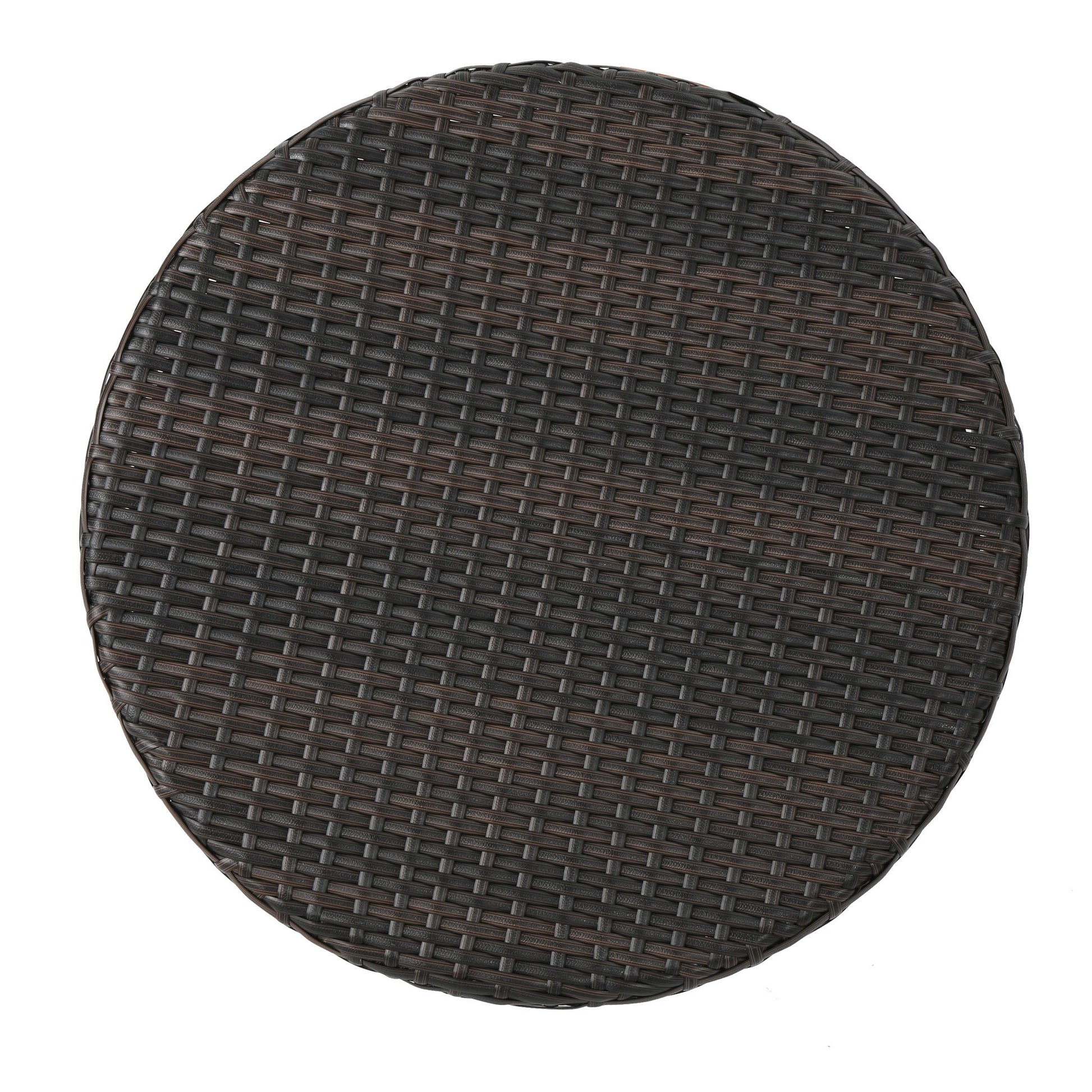 Kenneth - 3 Pieces Chat Set Outdoor Furniture - Brown Multi - Best Buy Furniture