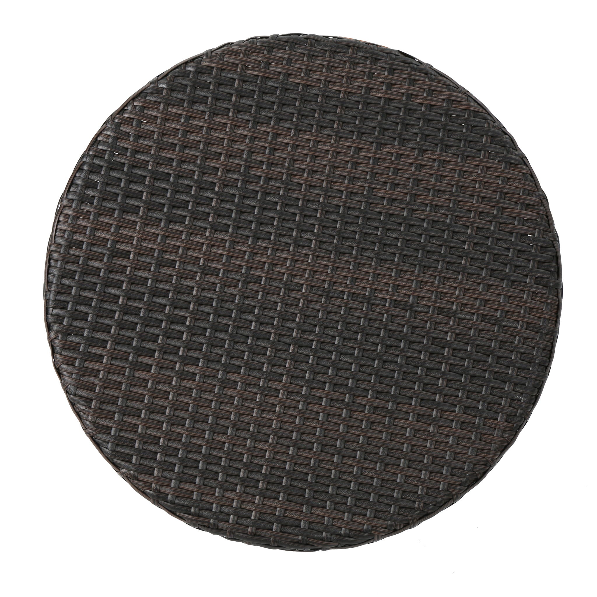 Kenneth - 3 Pieces Chat Set Outdoor Furniture - Brown Multi - Best Buy Furniture