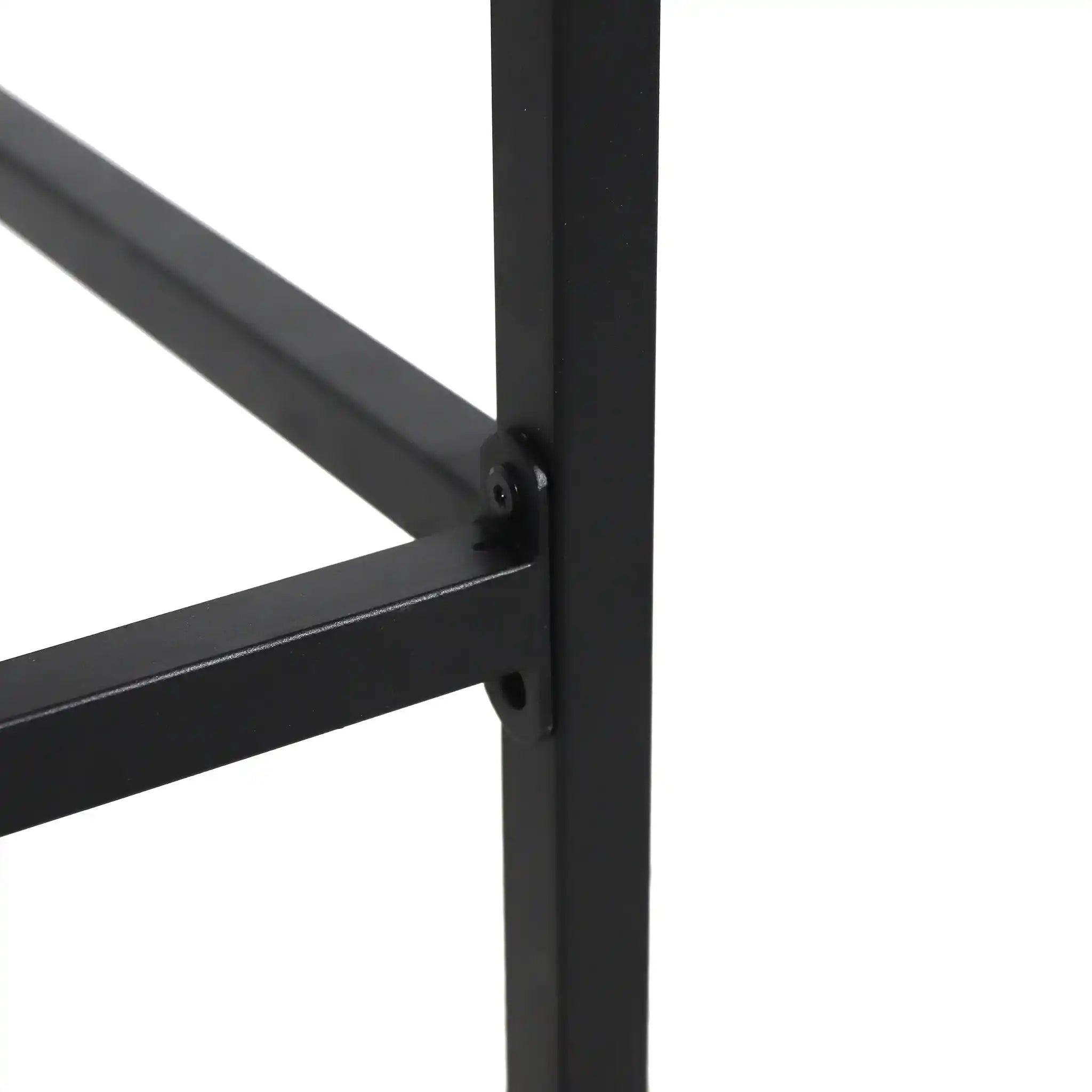 Outdoor Bar Stool With Slat Design And Metal Frame (Set of 2) - Best Buy Furniture