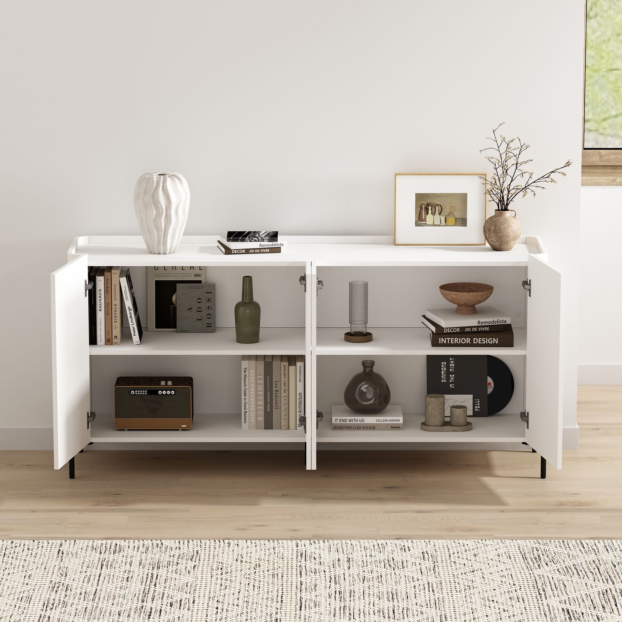 Abbey - Sideboard With Adjustable Shelves