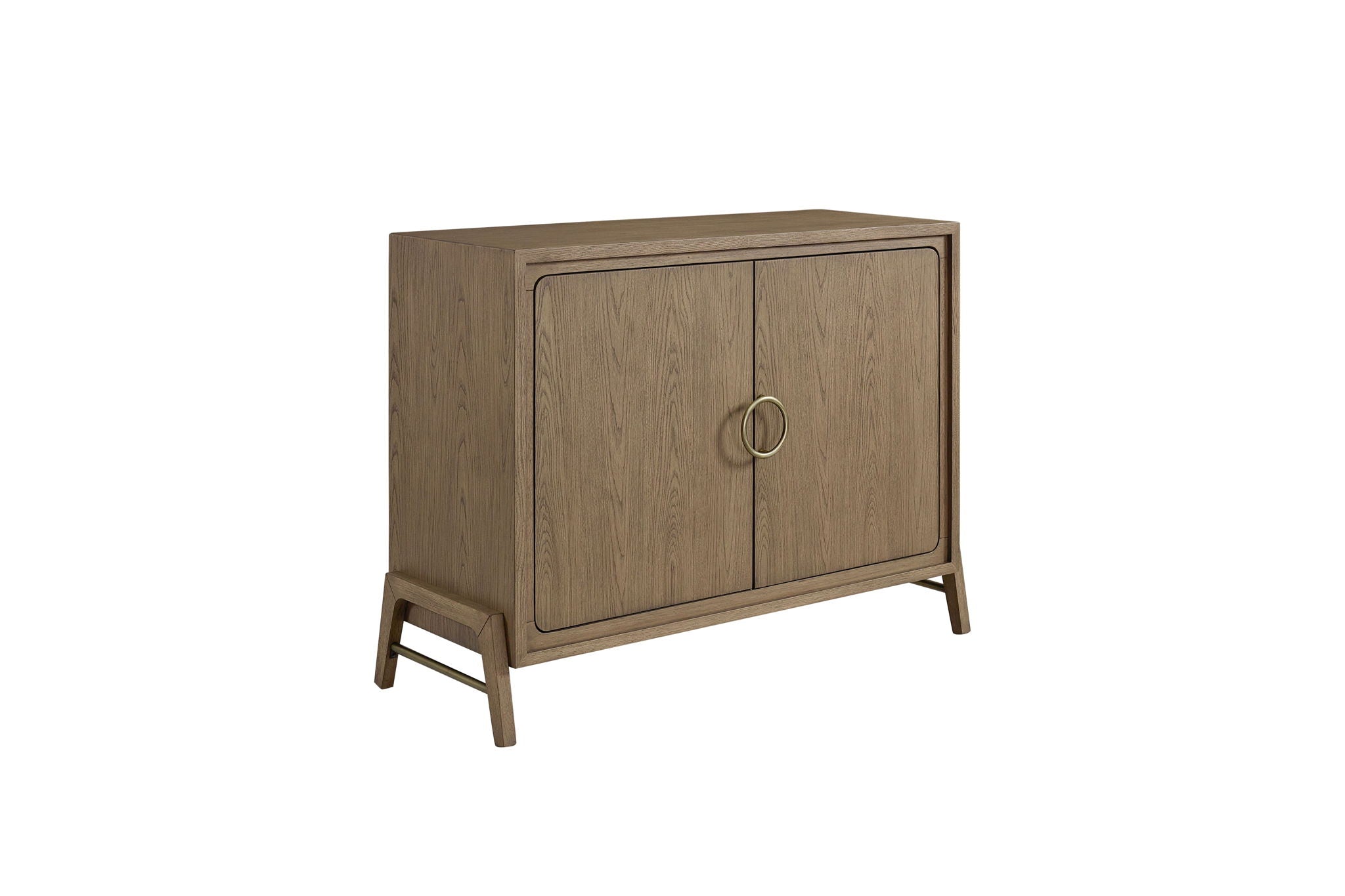 Two Door Server - Light Brown - Best Buy Furniture