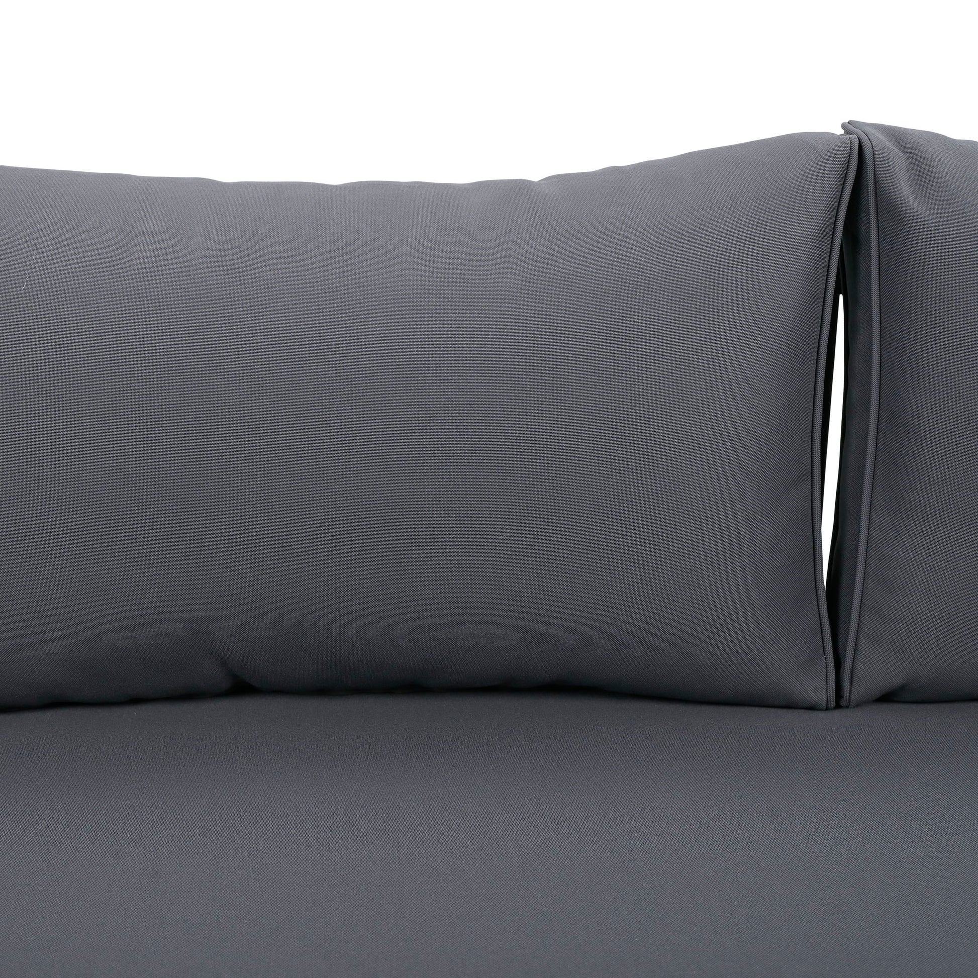 Claremont - 3 Seater Daybed Teak Acacia Wood Water Resistant Cushions - Best Buy Furniture