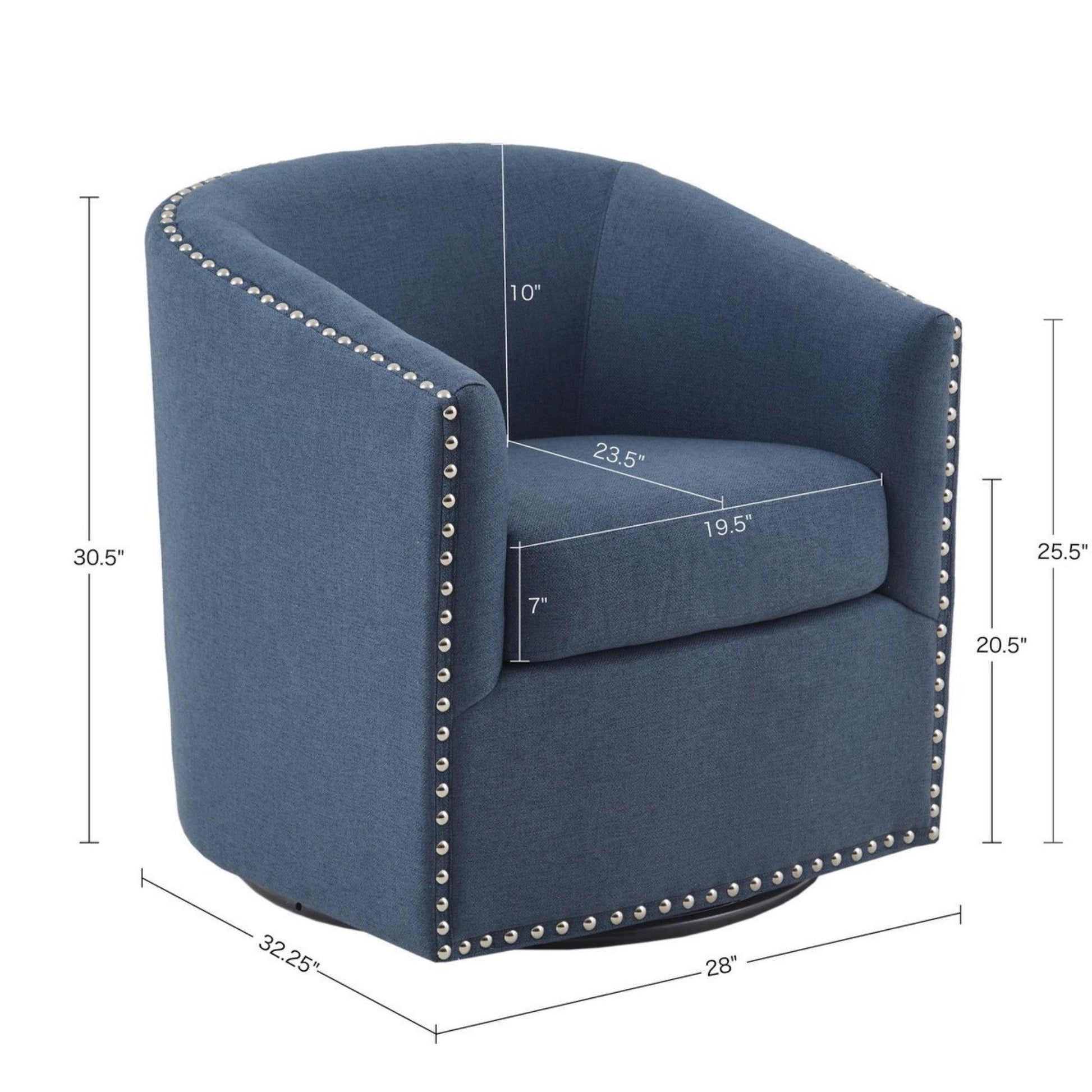 Luxurious Chair With 360 Degree Rotation - Best Buy Furniture