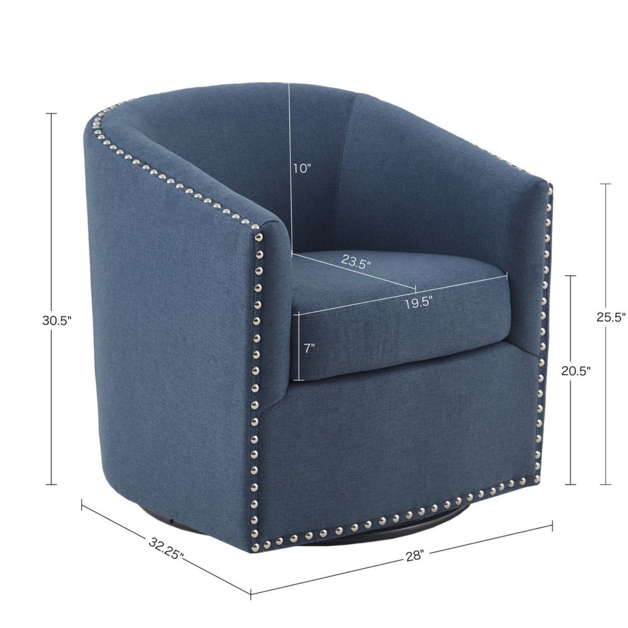 Luxurious Chair With 360 Degree Rotation - Best Buy Furniture
