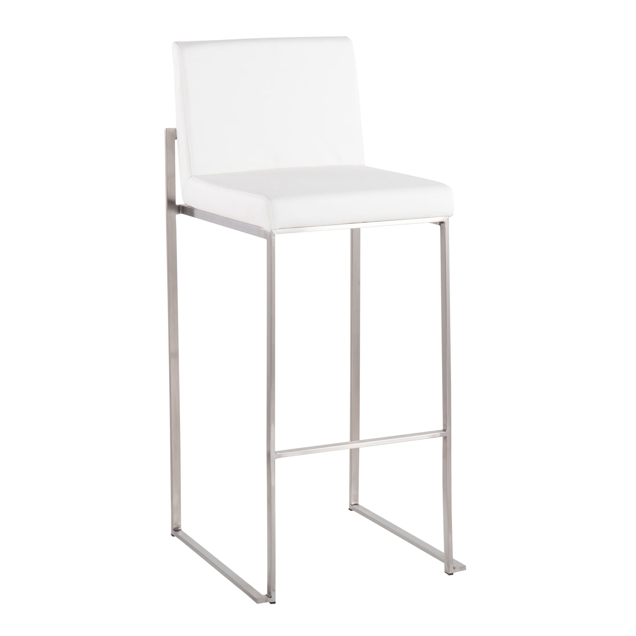 Fuji - Contemporary And Modern Elegance High Back Barstool - Best Buy Furniture