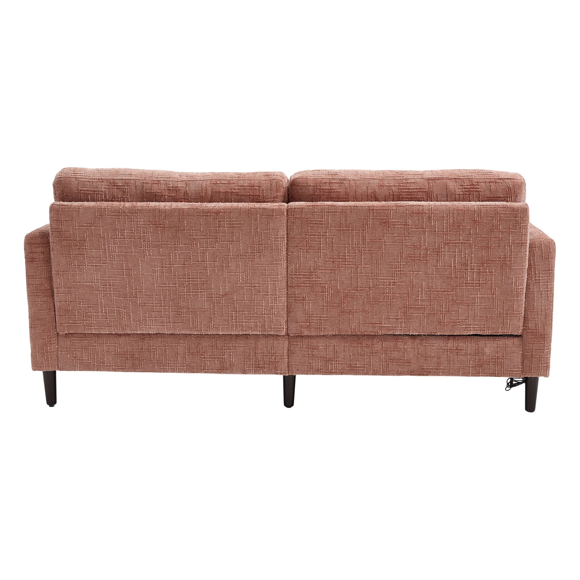 Chenille 2 Seater Sofa With LED Light, USB Charging Port, And Storage Bag - Best Buy Furniture