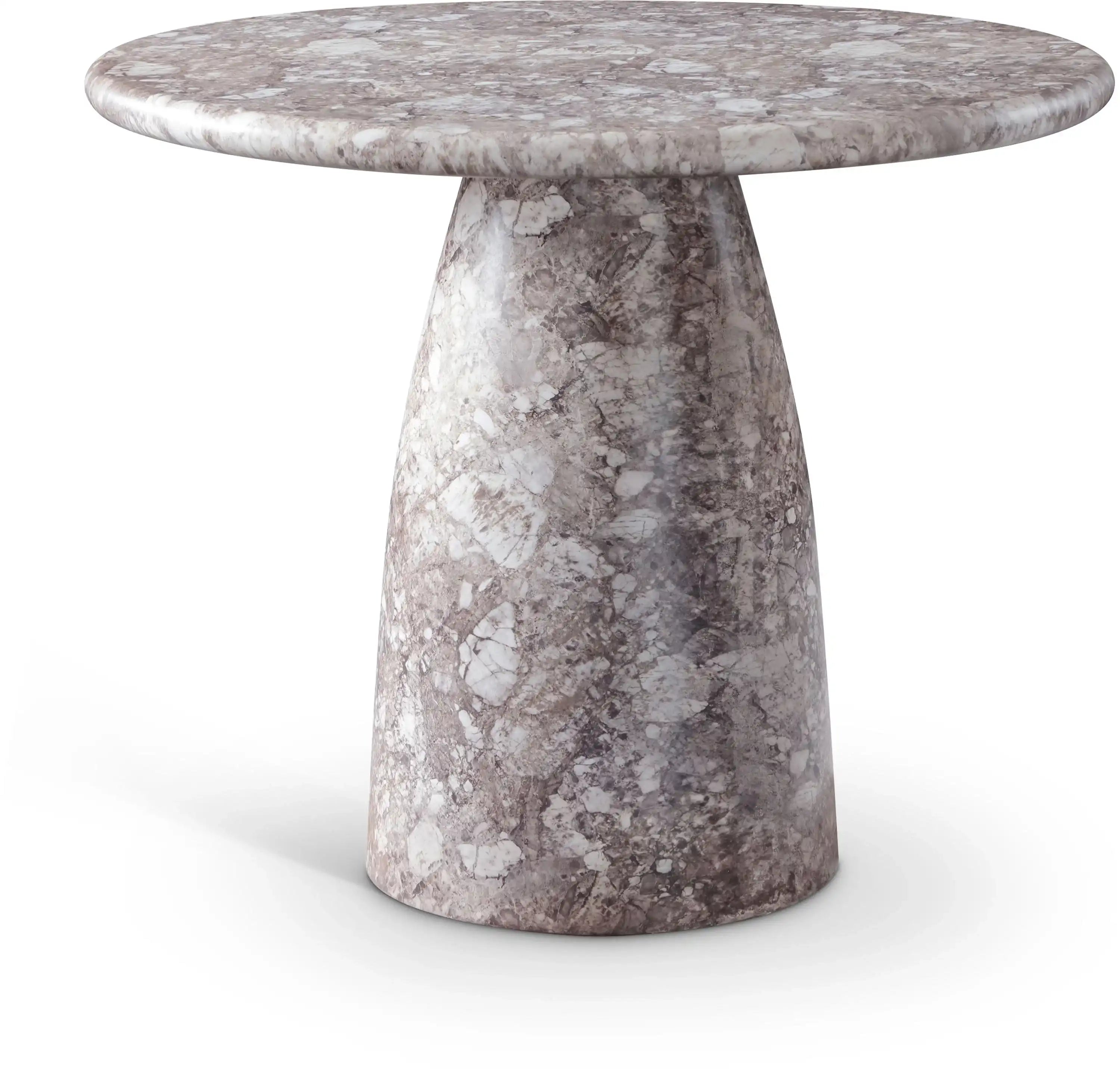 Cosenza - Round Concrete Dining Table - Best Buy Furniture