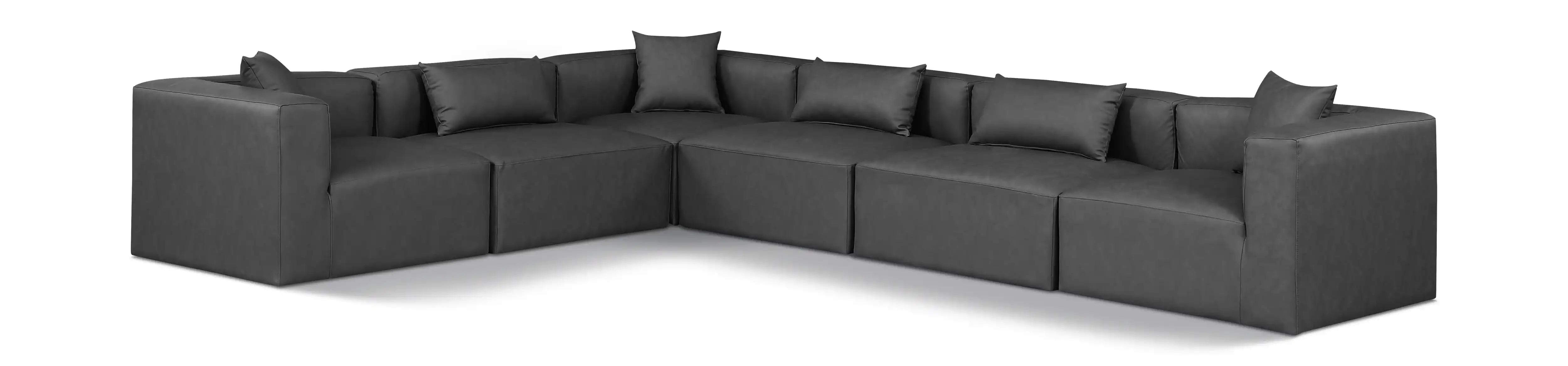Cube - 6 Piece Modular Corner Sectional - Best Buy Furniture