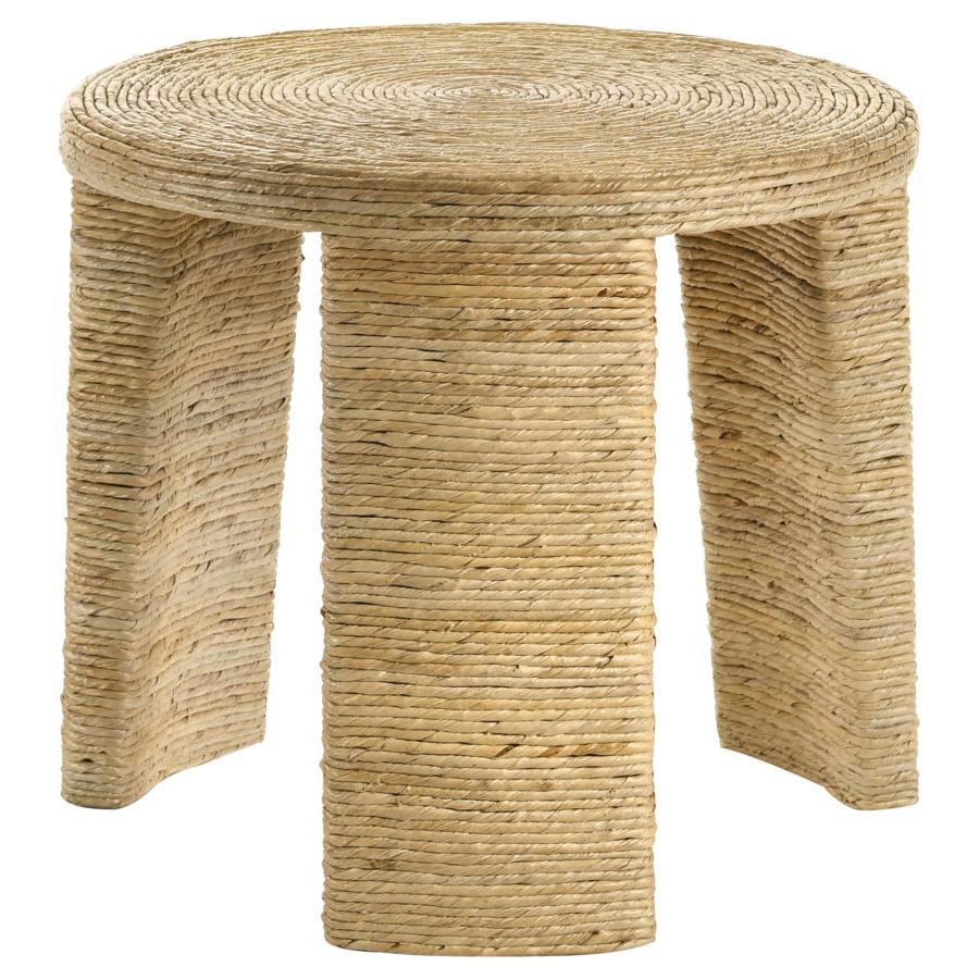 Artina - Woven Rattan Round Table - Best Buy Furniture