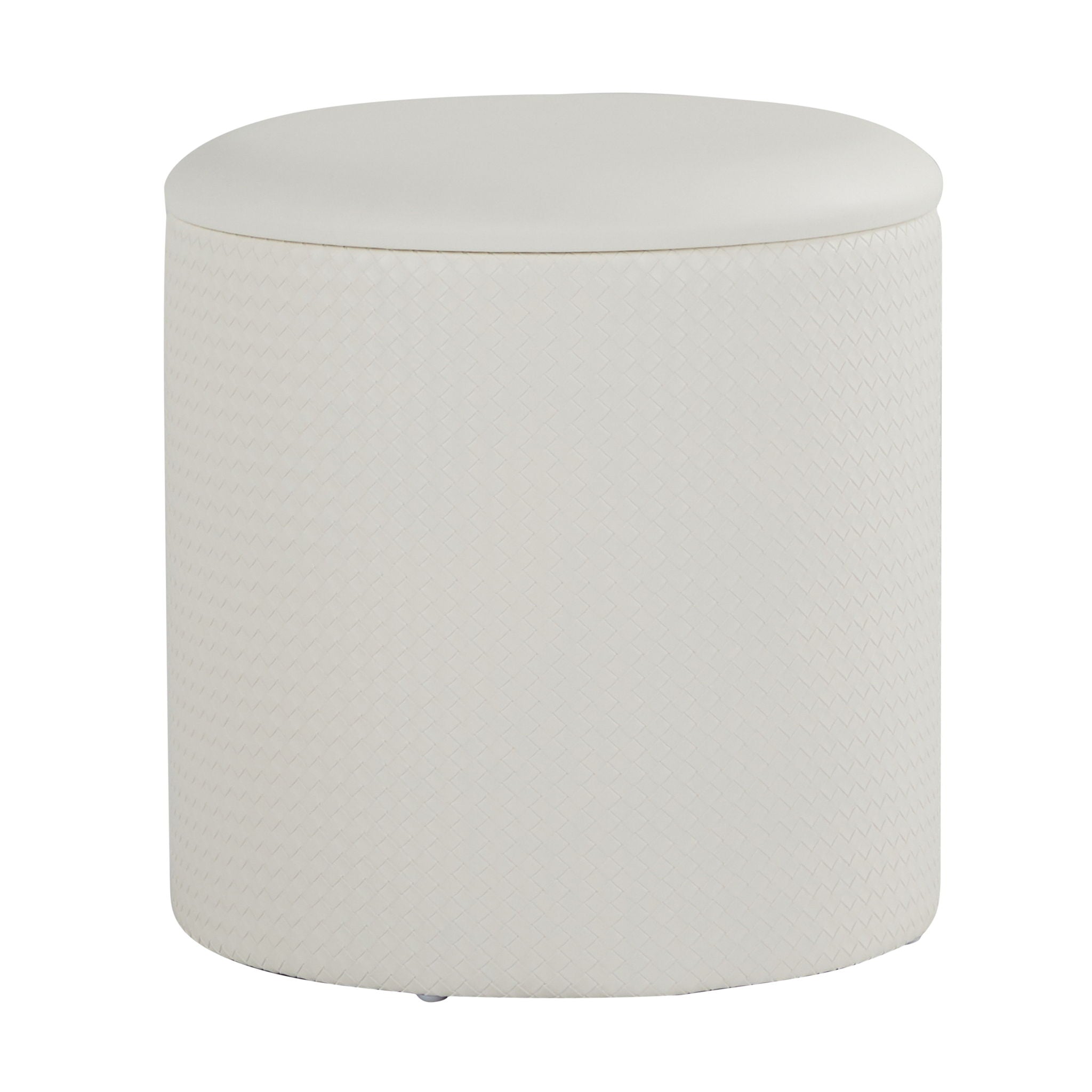 Maverick - Contemporary Nesting Ottoman Set With - Cream - Best Buy Furniture