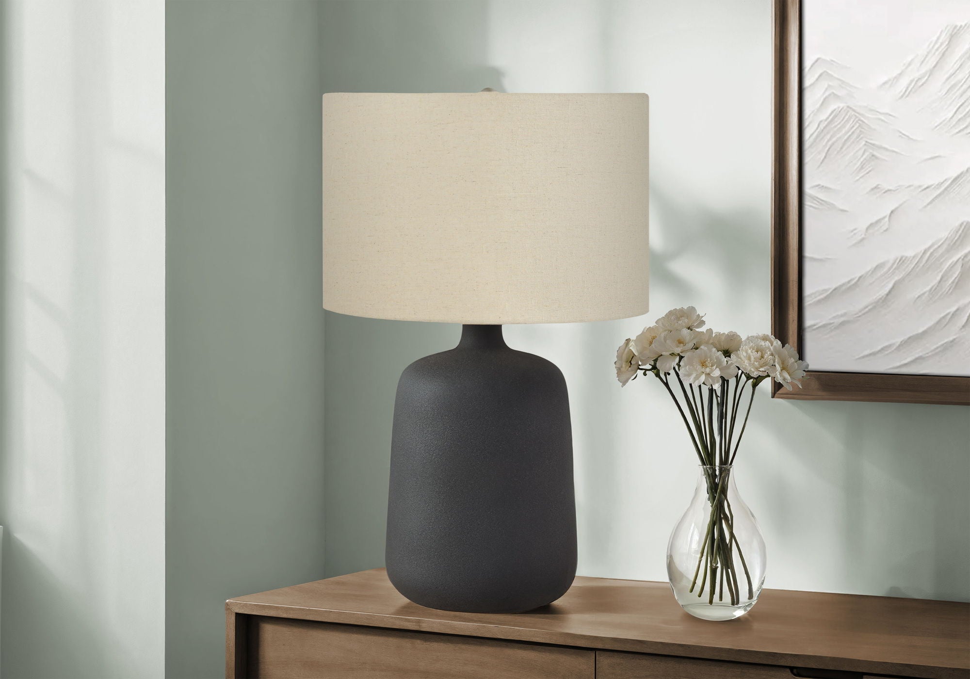 Lighting, Table Lamp Contemporary - Black - Best Buy Furniture