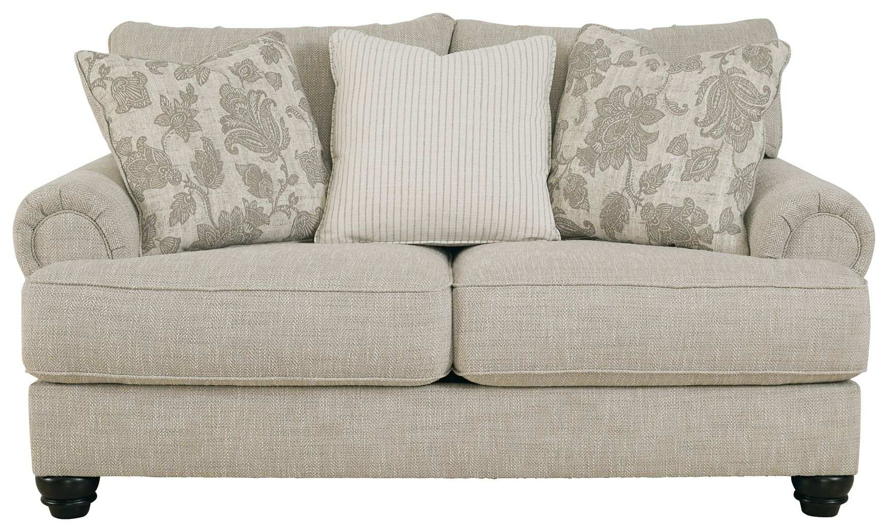 Asanti - Loveseat - Fog - Best Buy Furniture