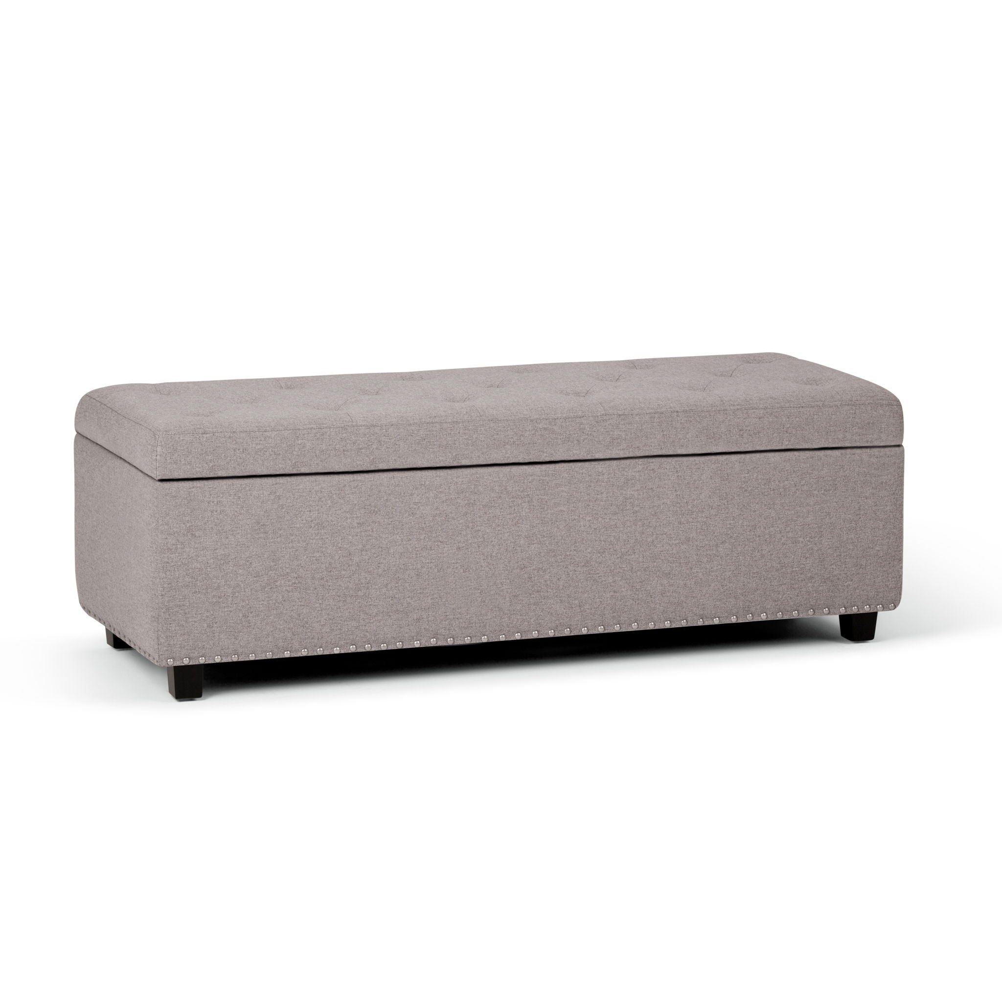 Hamilton - Upholstered Storage Ottoman - Best Buy Furniture