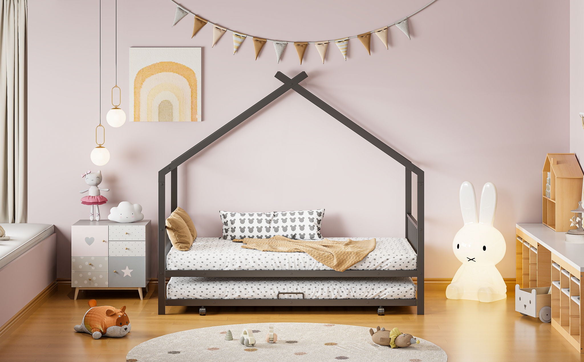 Adorable House Design Bed