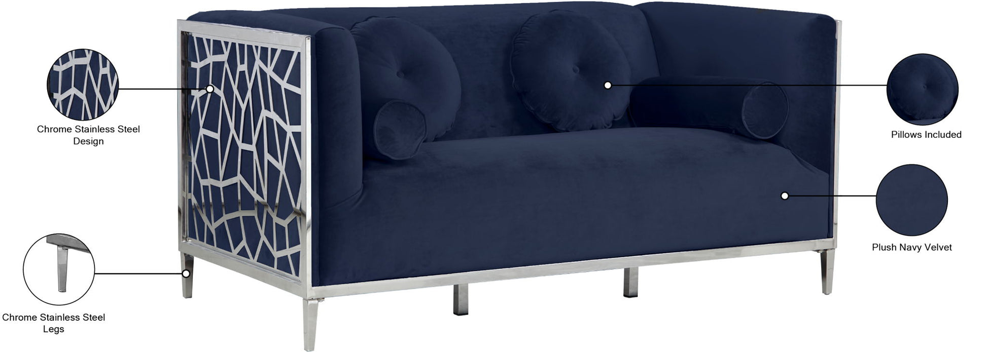 Opal - Loveseat - Best Buy Furniture