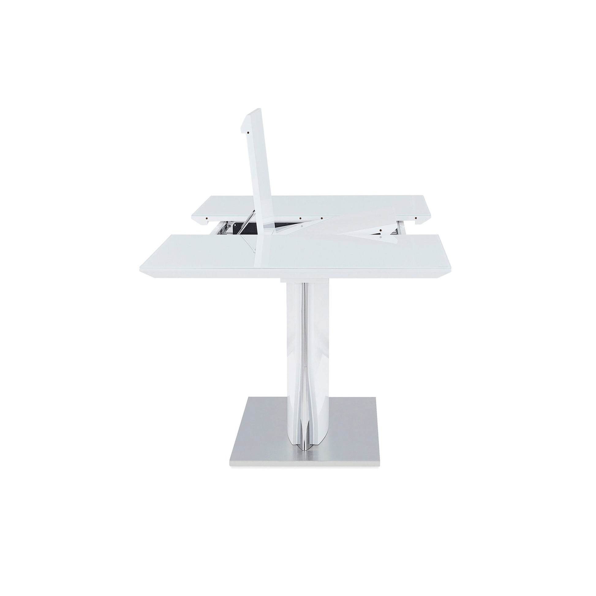 Audi - Dining Table - White - Best Buy Furniture