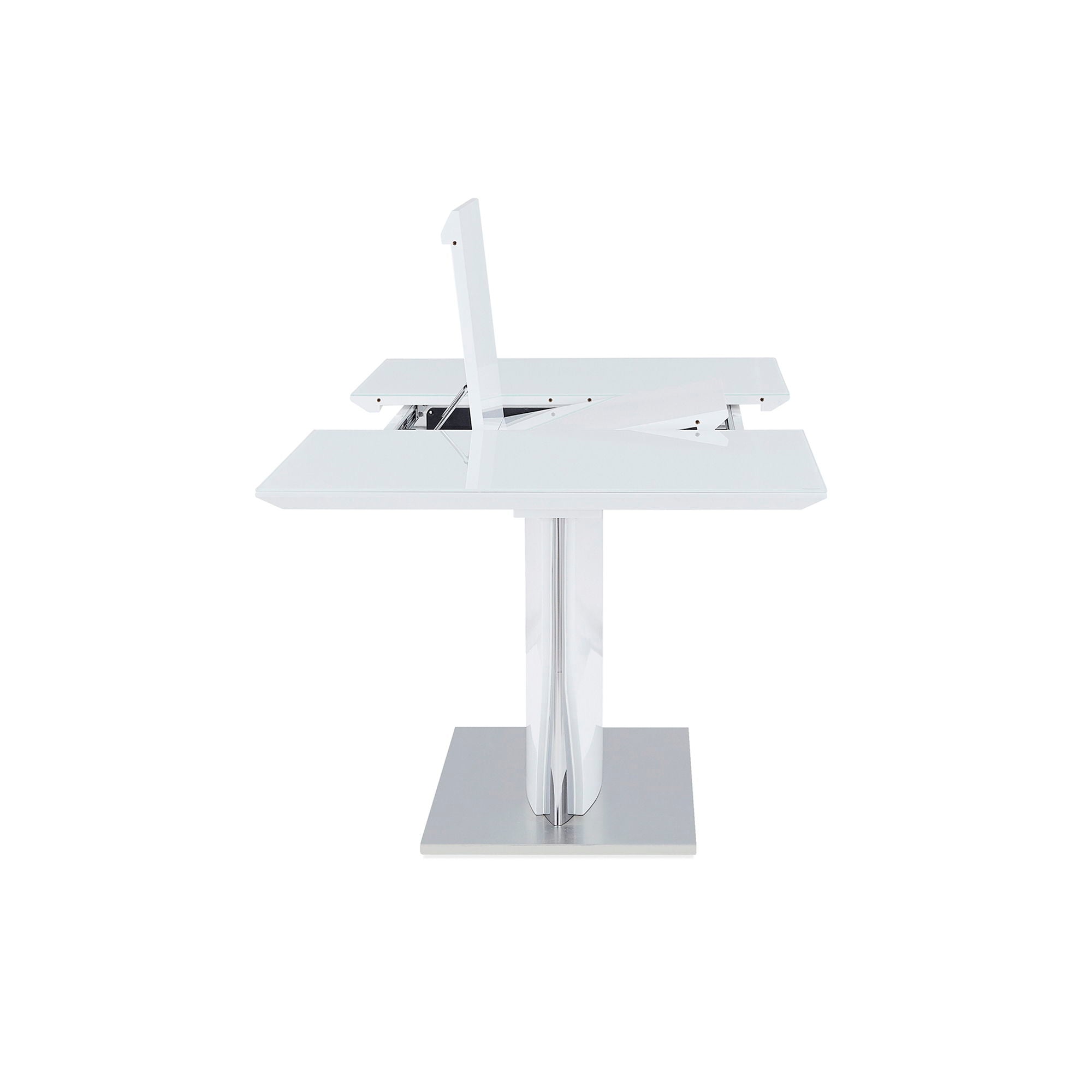 Audi - Dining Table - White - Best Buy Furniture