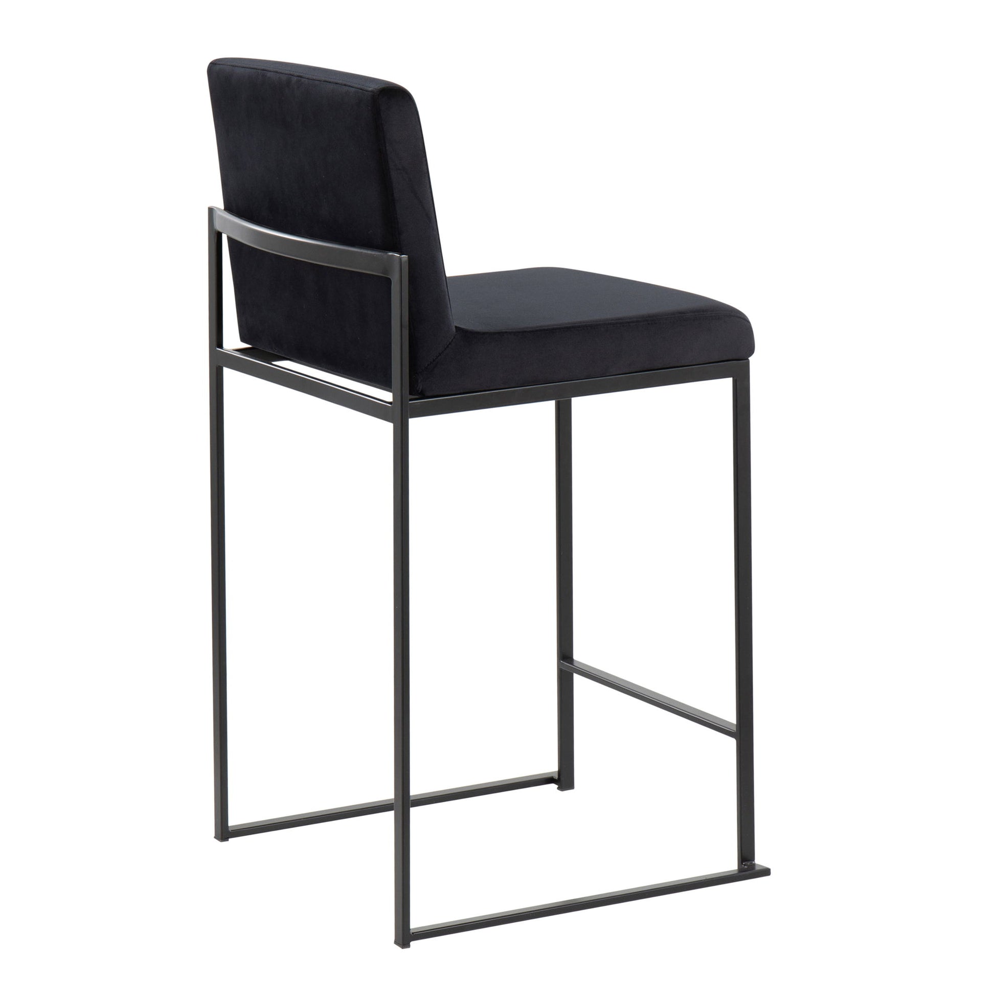 Fuji - Contemporary Modern Elegance, High Back Counter Stool - Best Buy Furniture