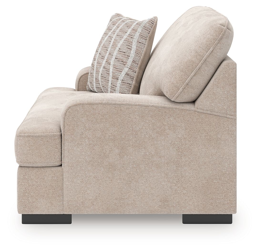High Profile - Chair and a Half - Taupe - Best Buy Furniture