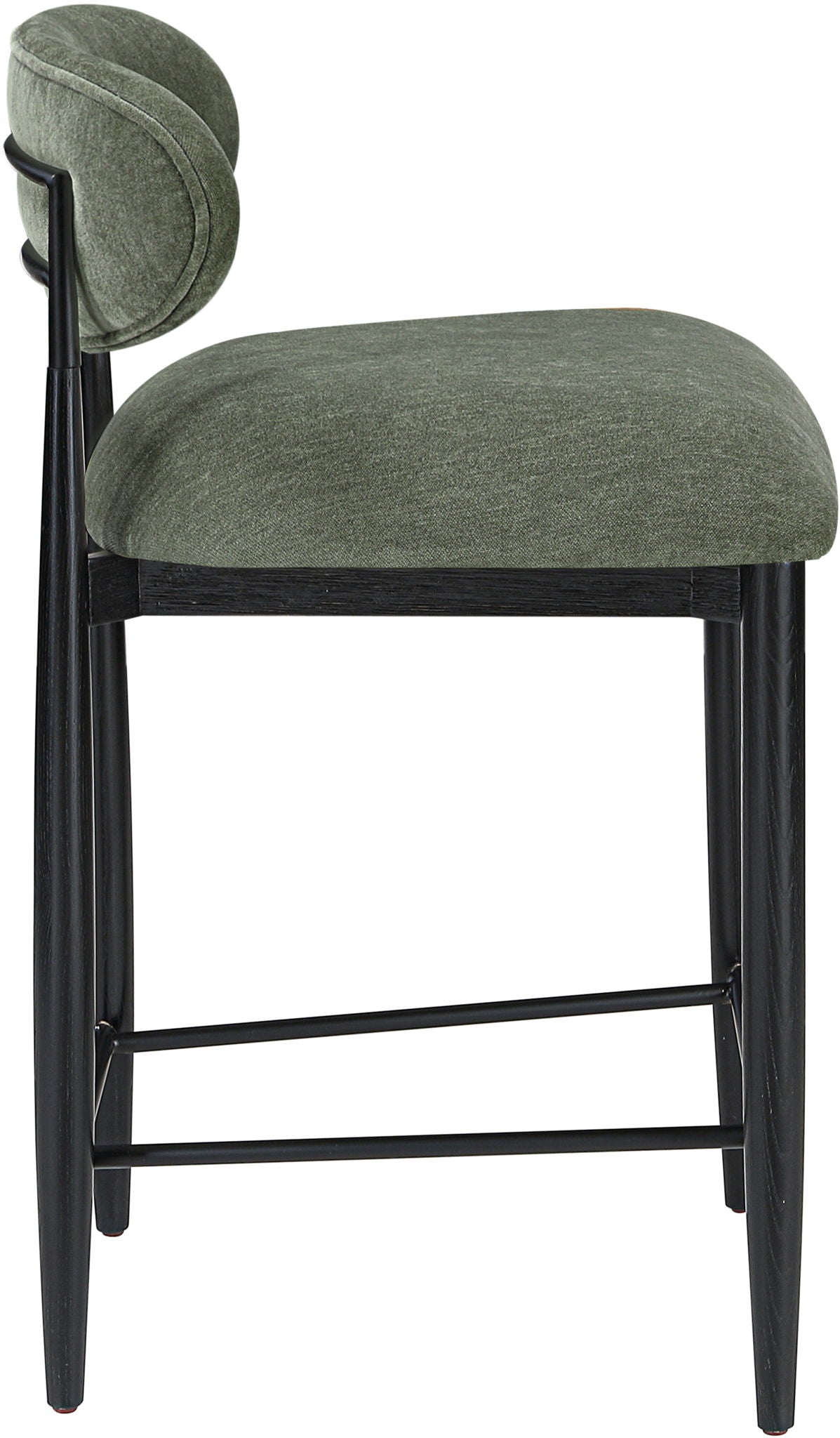 Riccio - Stool - Black Frame - Best Buy Furniture