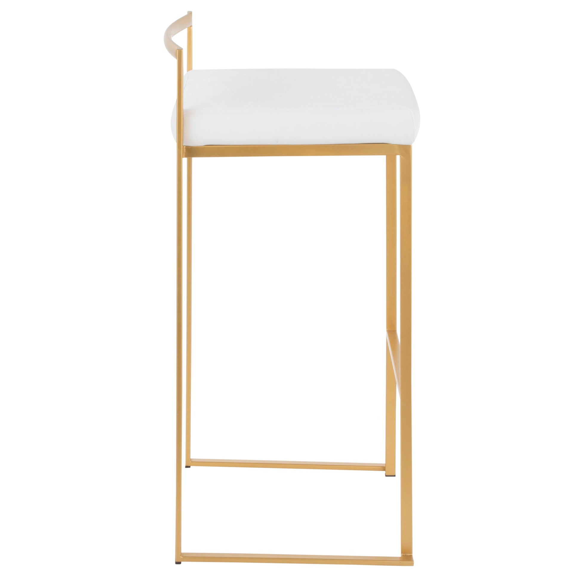Fuji - Contemporary / Glam & Quality Construction Barstool - Best Buy Furniture