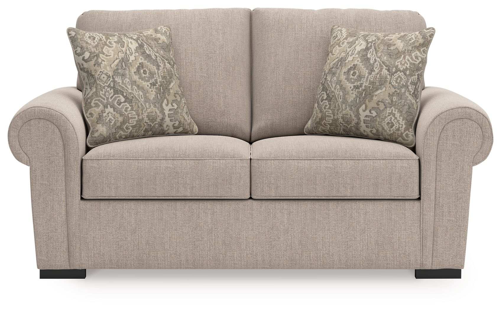 Sararose - Loveseat - Heather - Best Buy Furniture