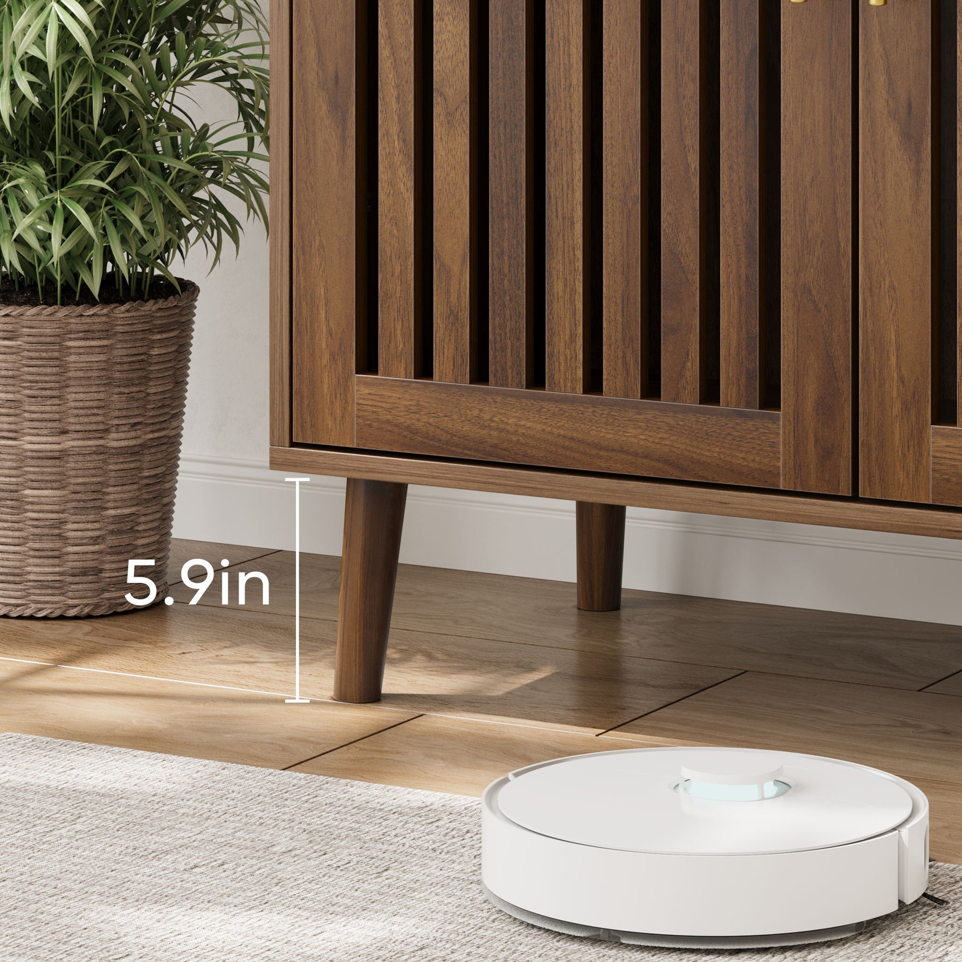 Grille Striped Sideboard Buffet Cabinet With Storage - Best Buy Furniture