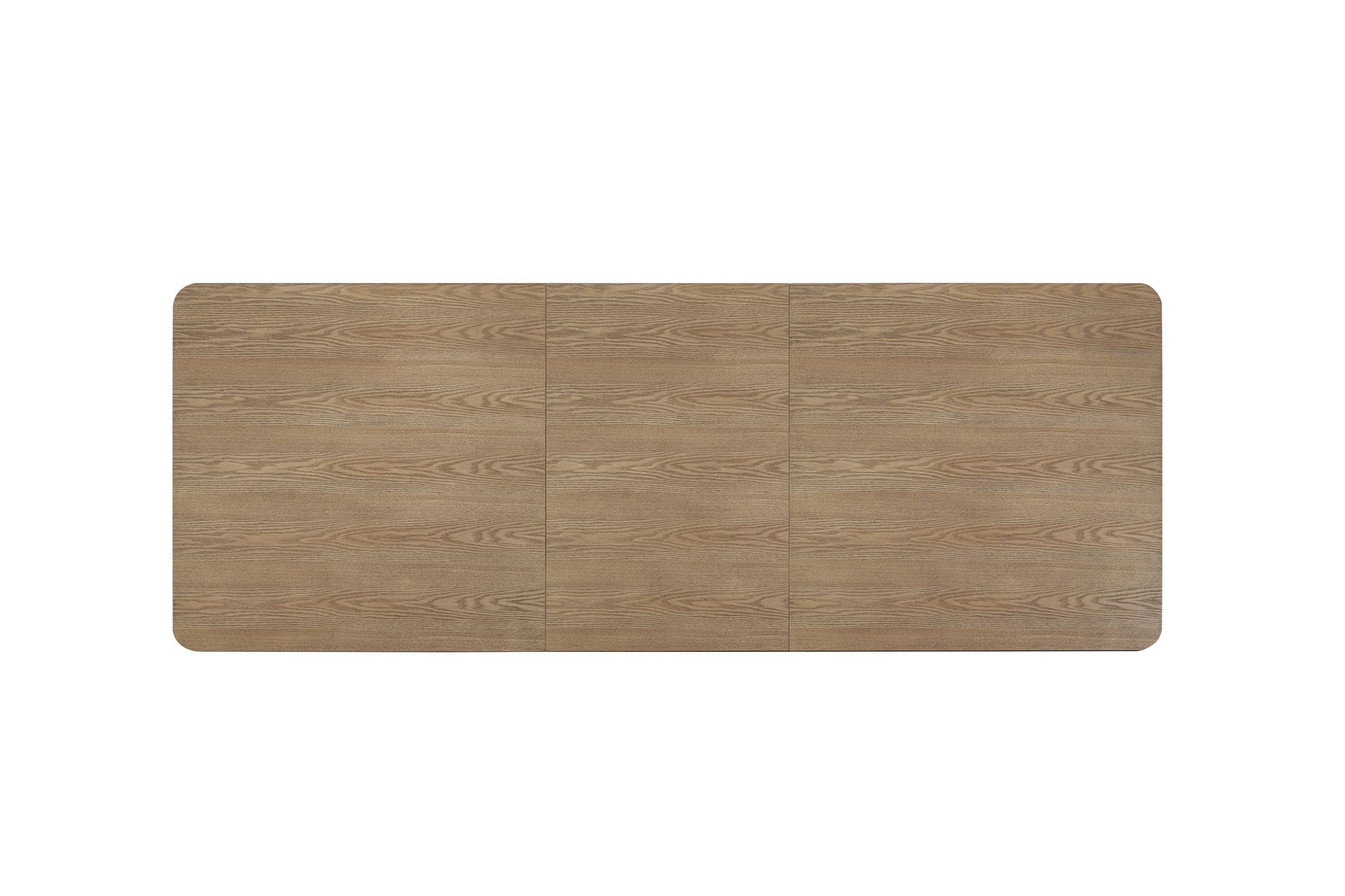 Double Pedestal Table Latte - Light Brown - Best Buy Furniture