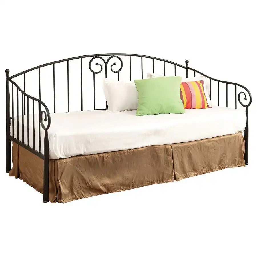 Grover - Metal Twin Daybed - Black - Best Buy Furniture