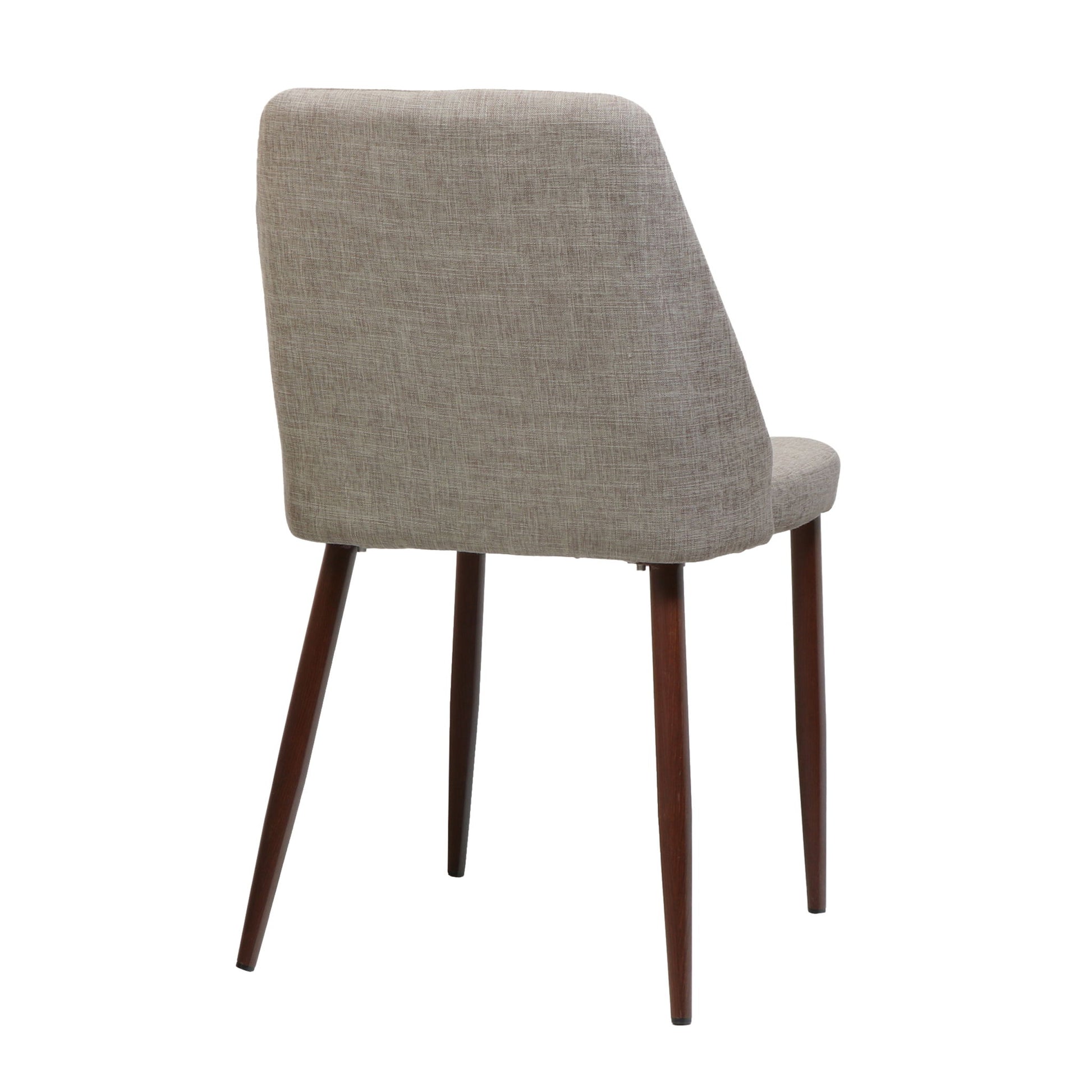 Modern Dining Chair With Iron Legs And Wood Finish - Best Buy Furniture