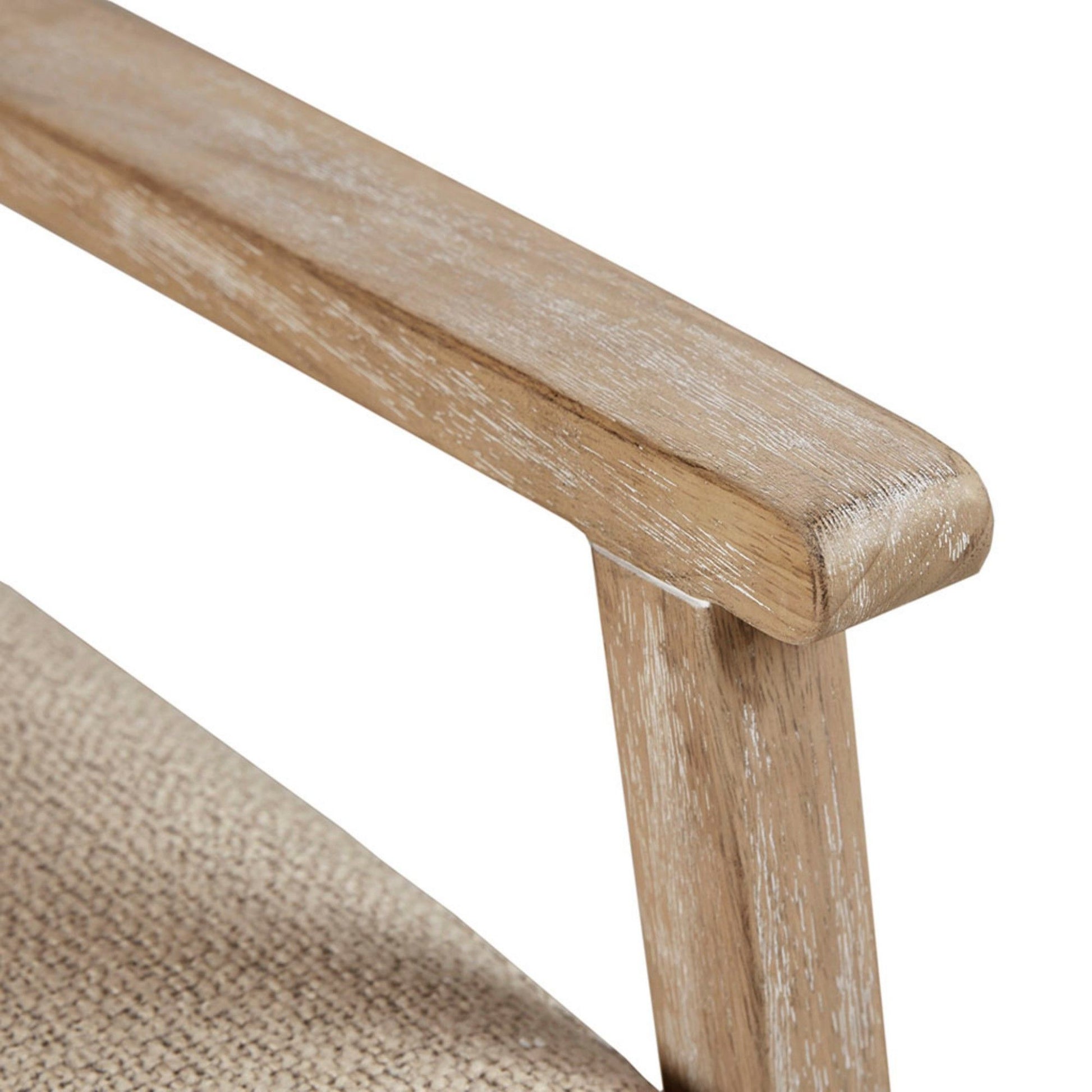 Chair With Cane Inset Back And Upholstered Seat - Light Brown - Best Buy Furniture